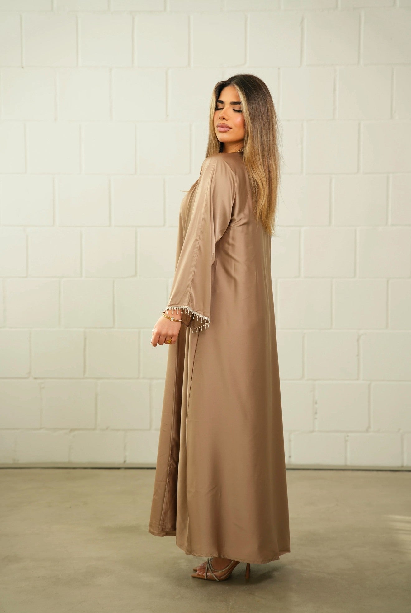 DXB Zara Abaya - Gold