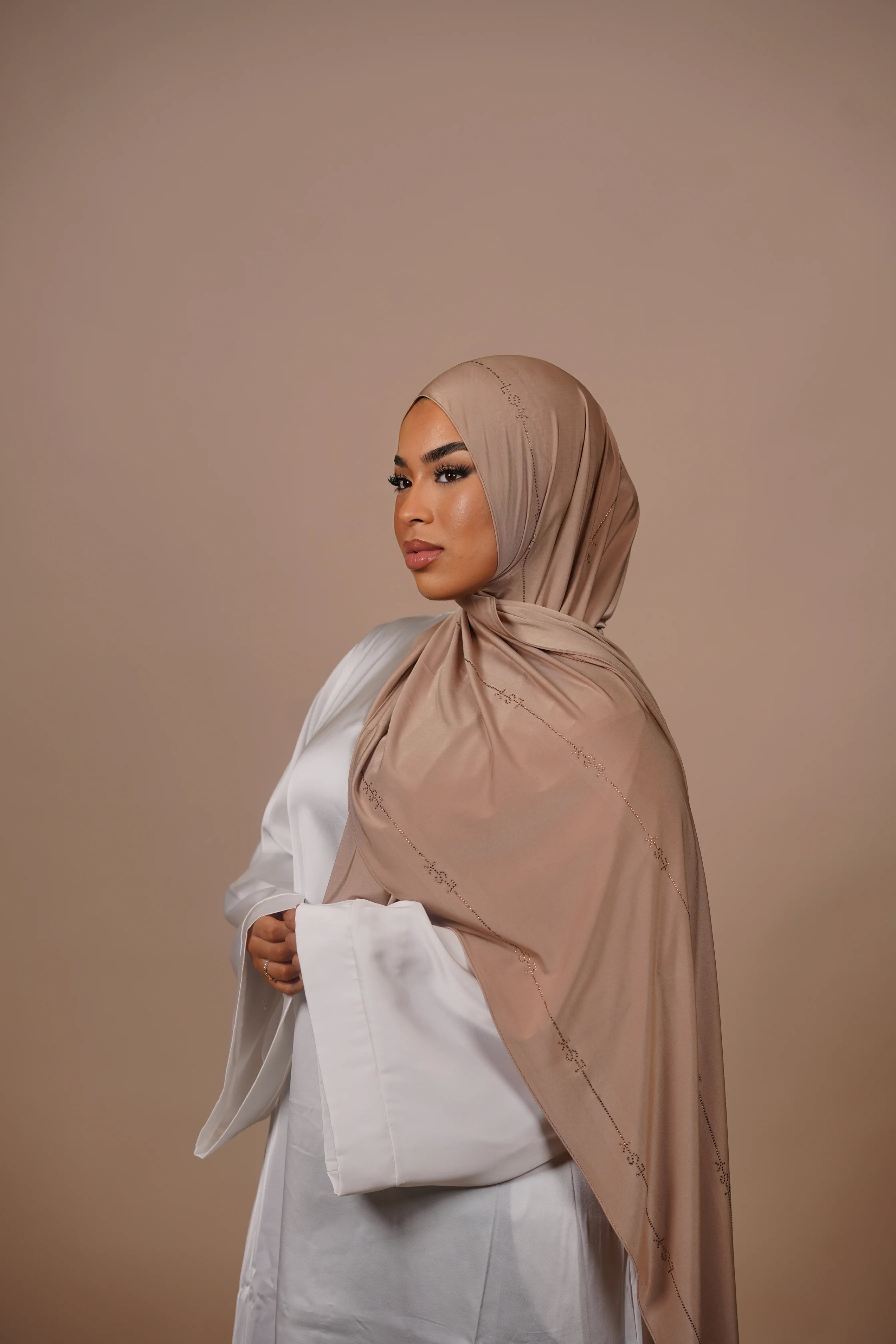 LSY Satin Premium Jersey - Golden Beige