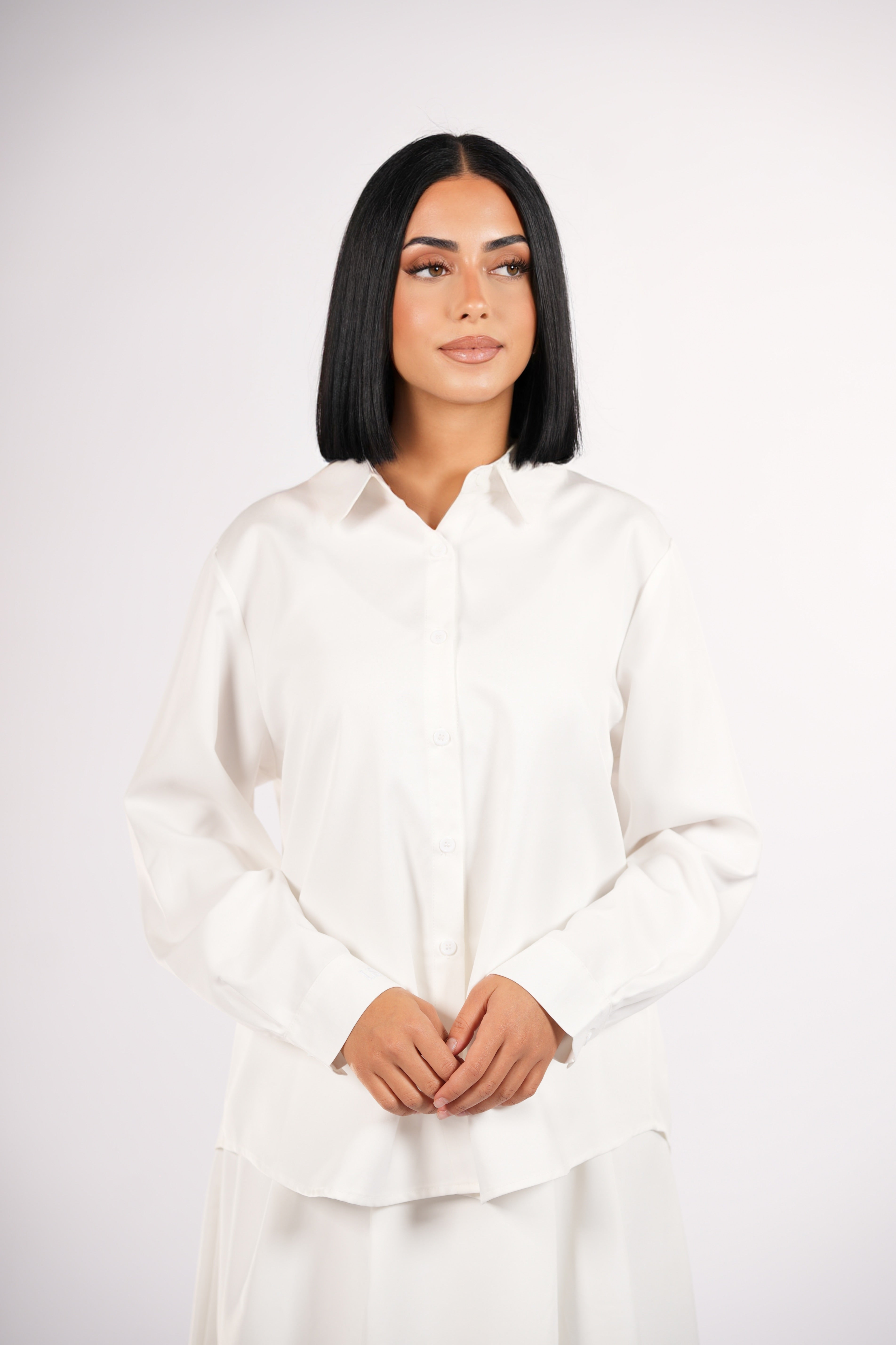 timeless blouse - white