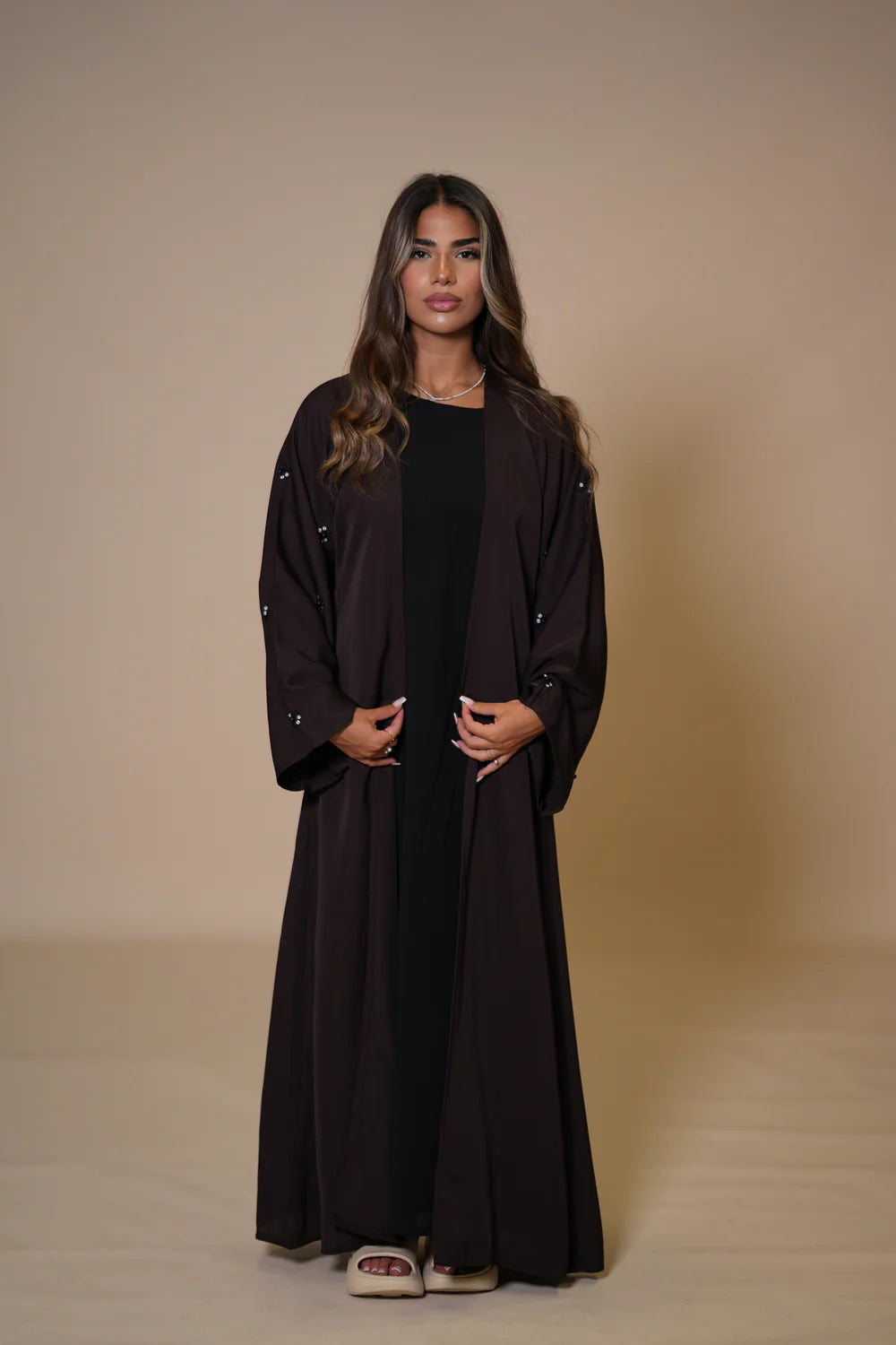 Star Daily Abaya - Dark Brwon