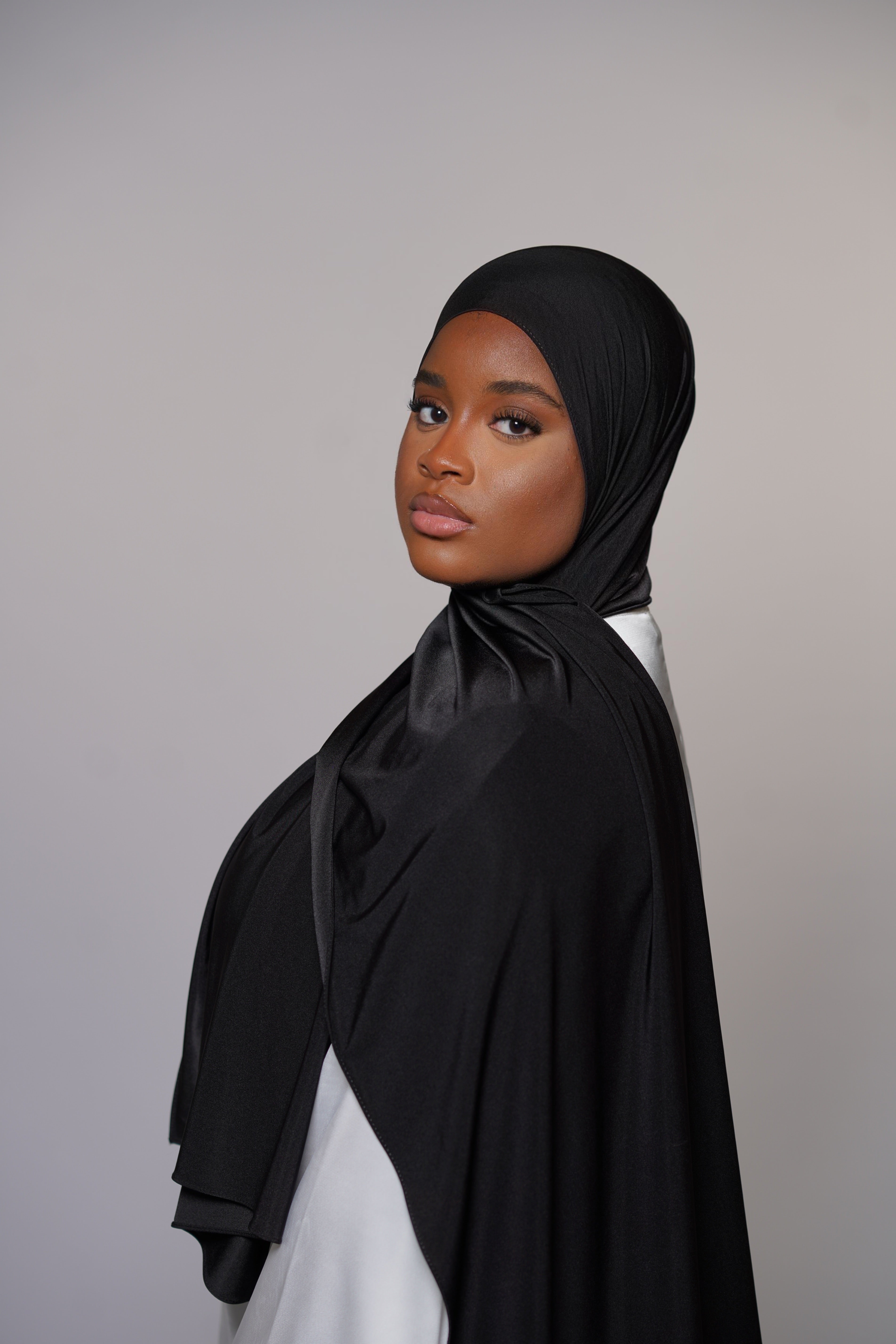 Satin Premium Jersey - black