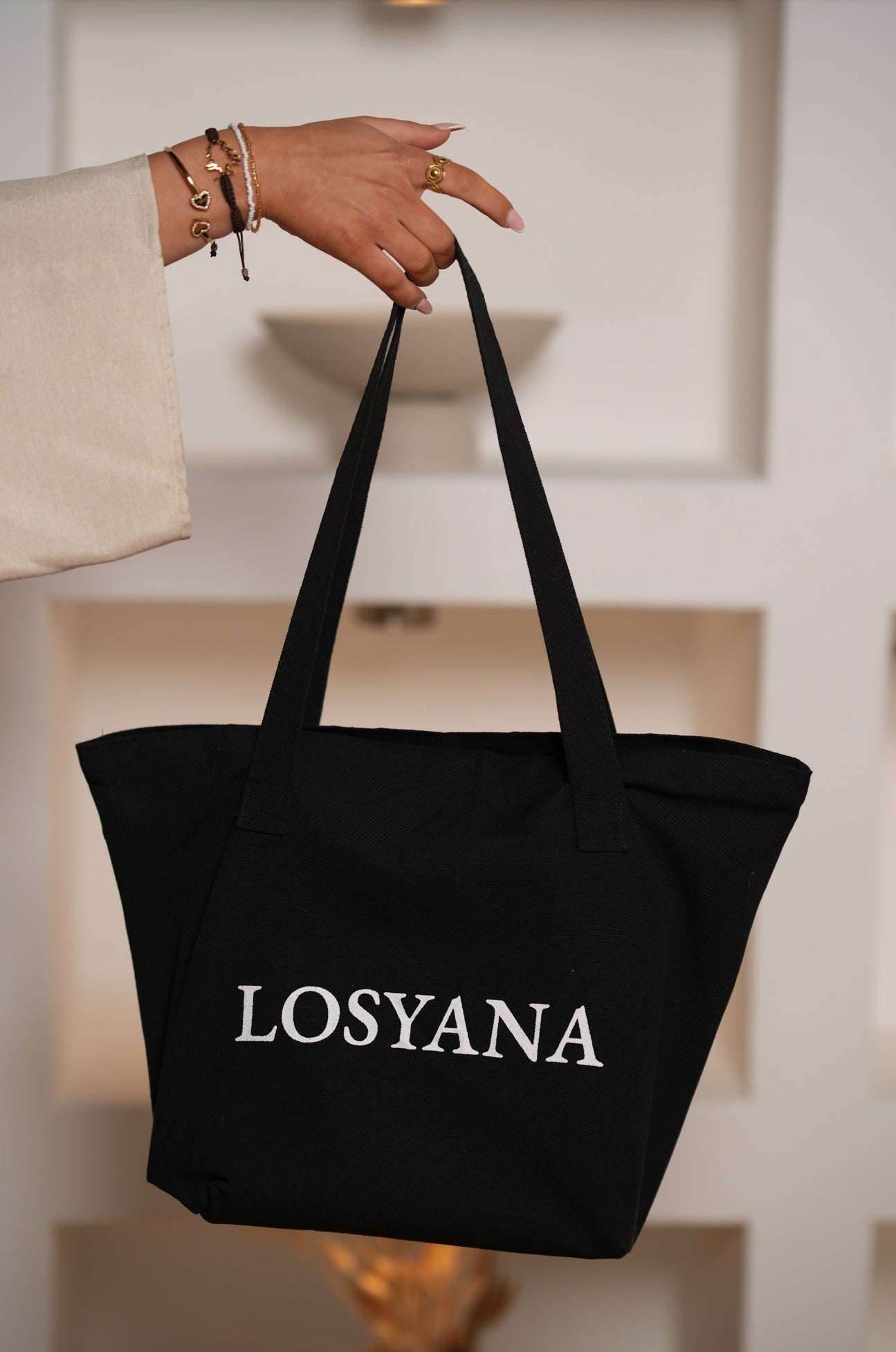 Tote Bag -  Black