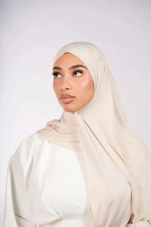 Liquid Jersey - Ivory Losyana.Shop