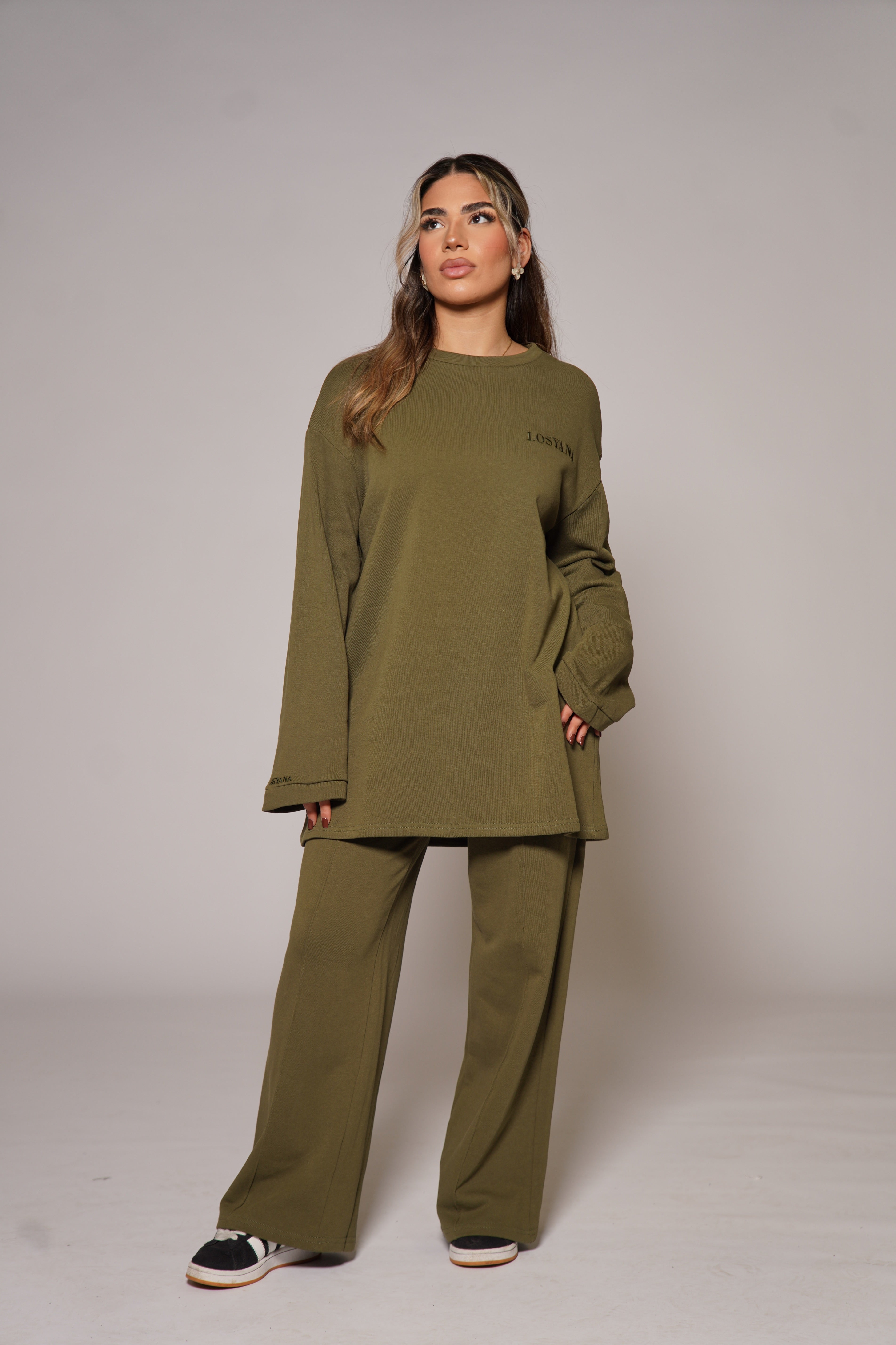 Lounge and Gym set - khaki green