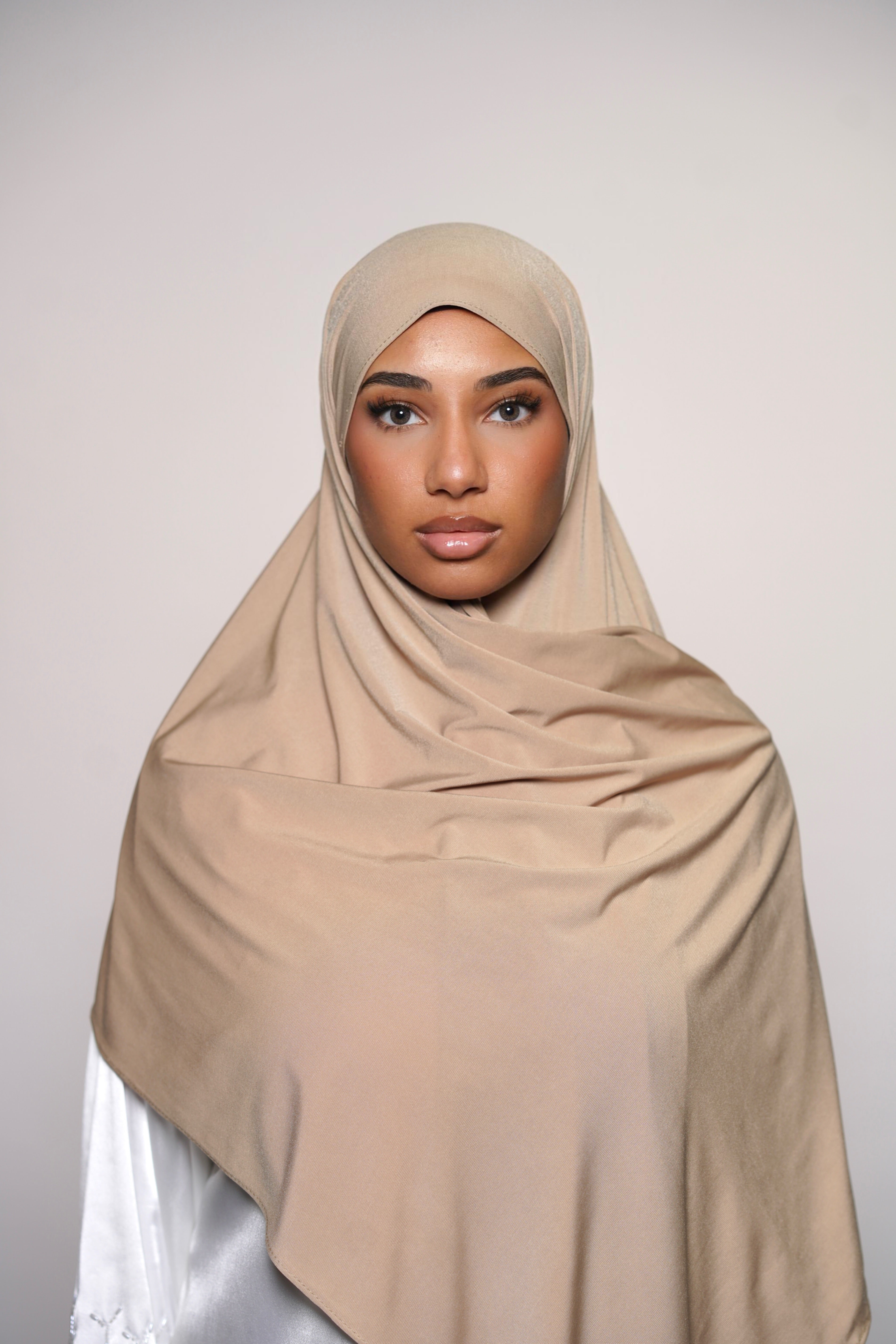 Satin Premium Jersey - desert