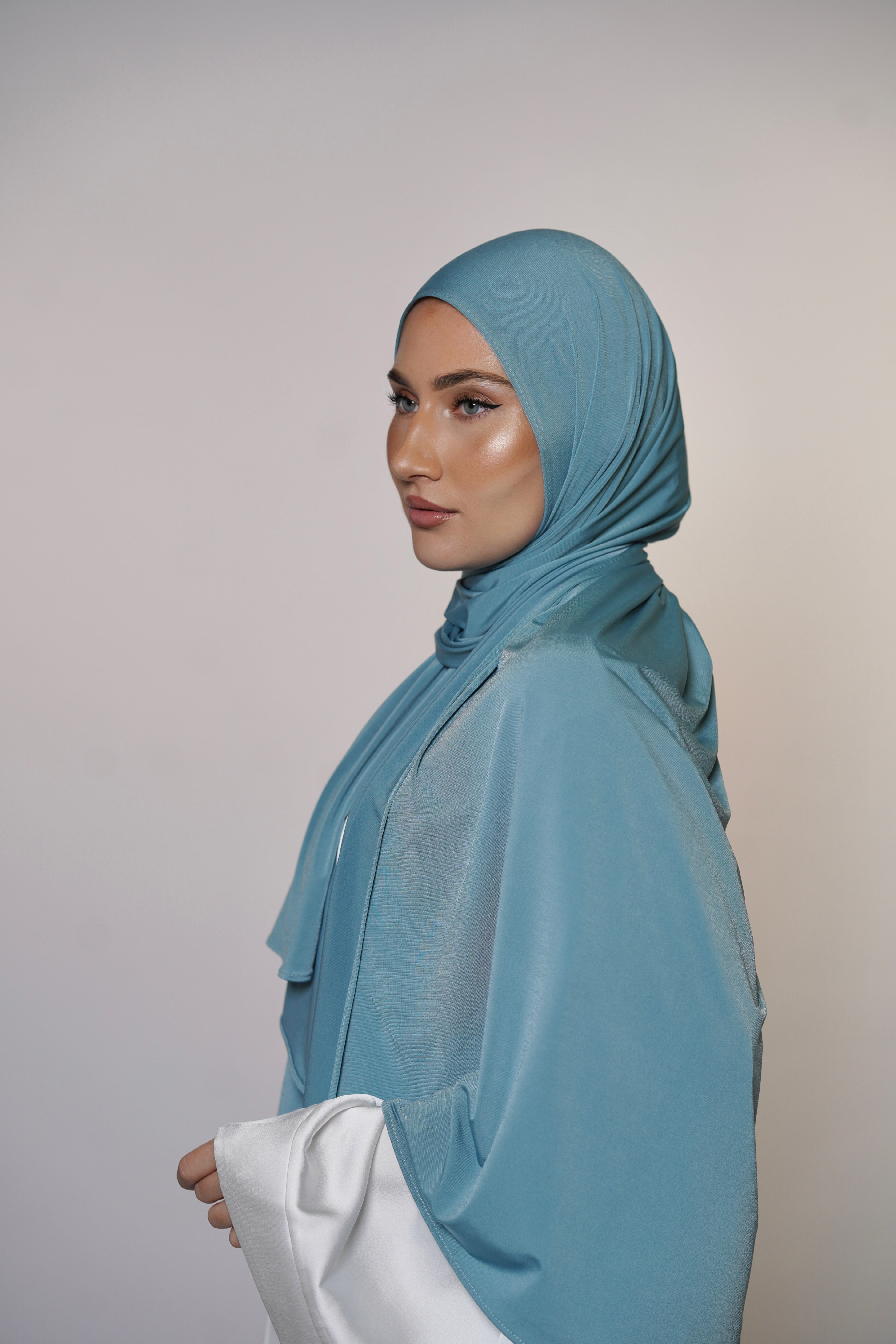 Satin Premium Jersey - sea