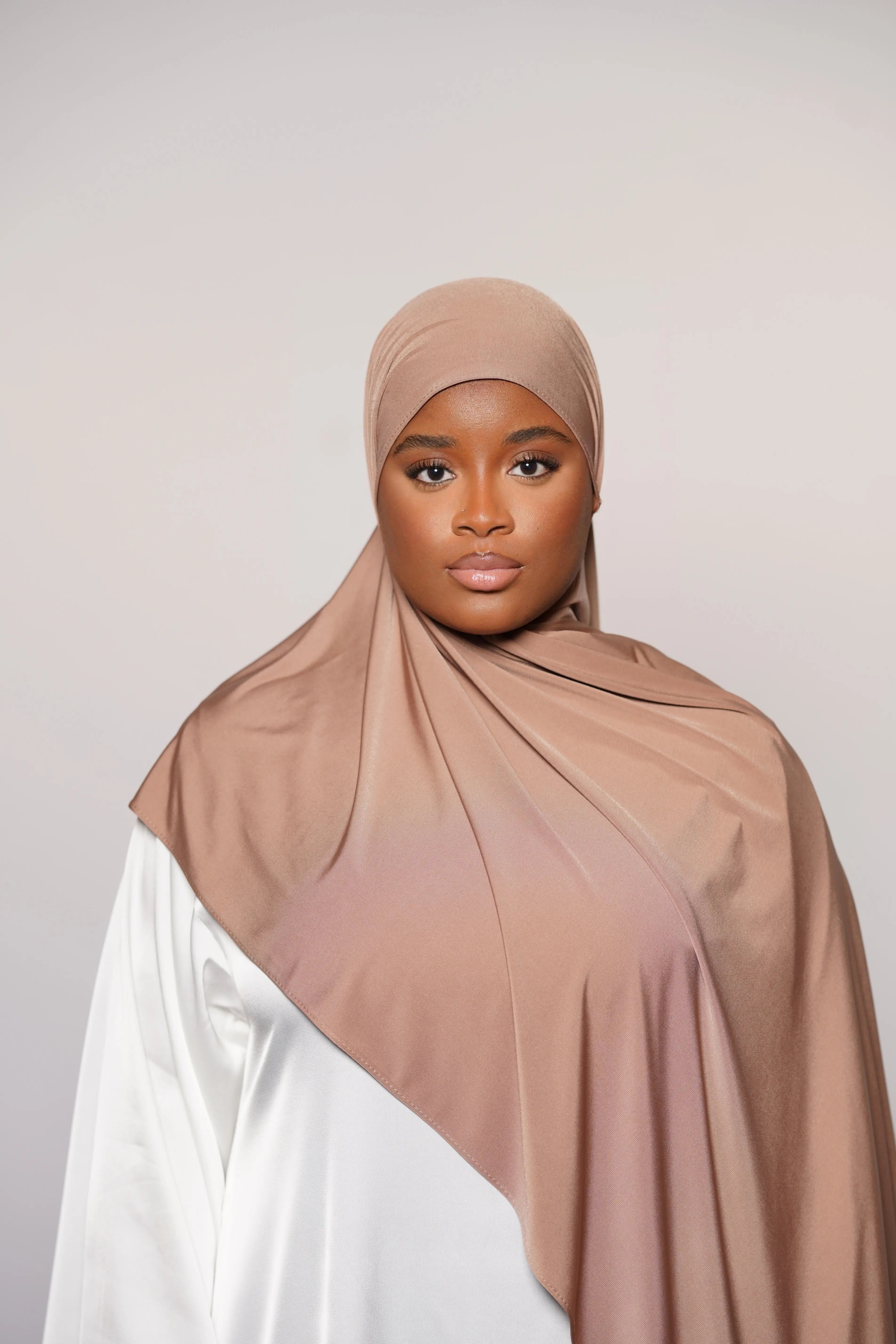 Satin Premium Jersey - terra cota Losyana.Shop