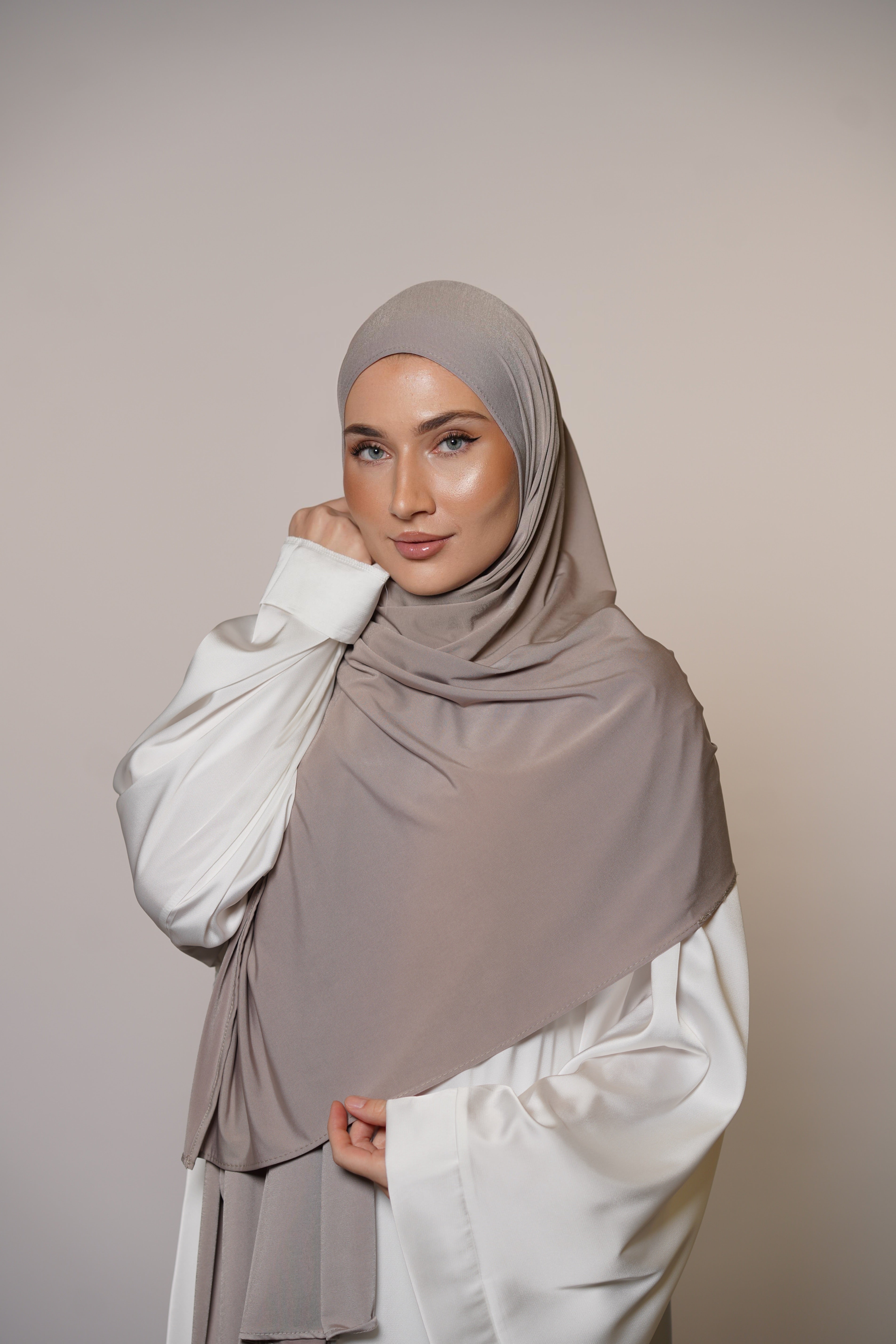 Premium Jersey - dark beige