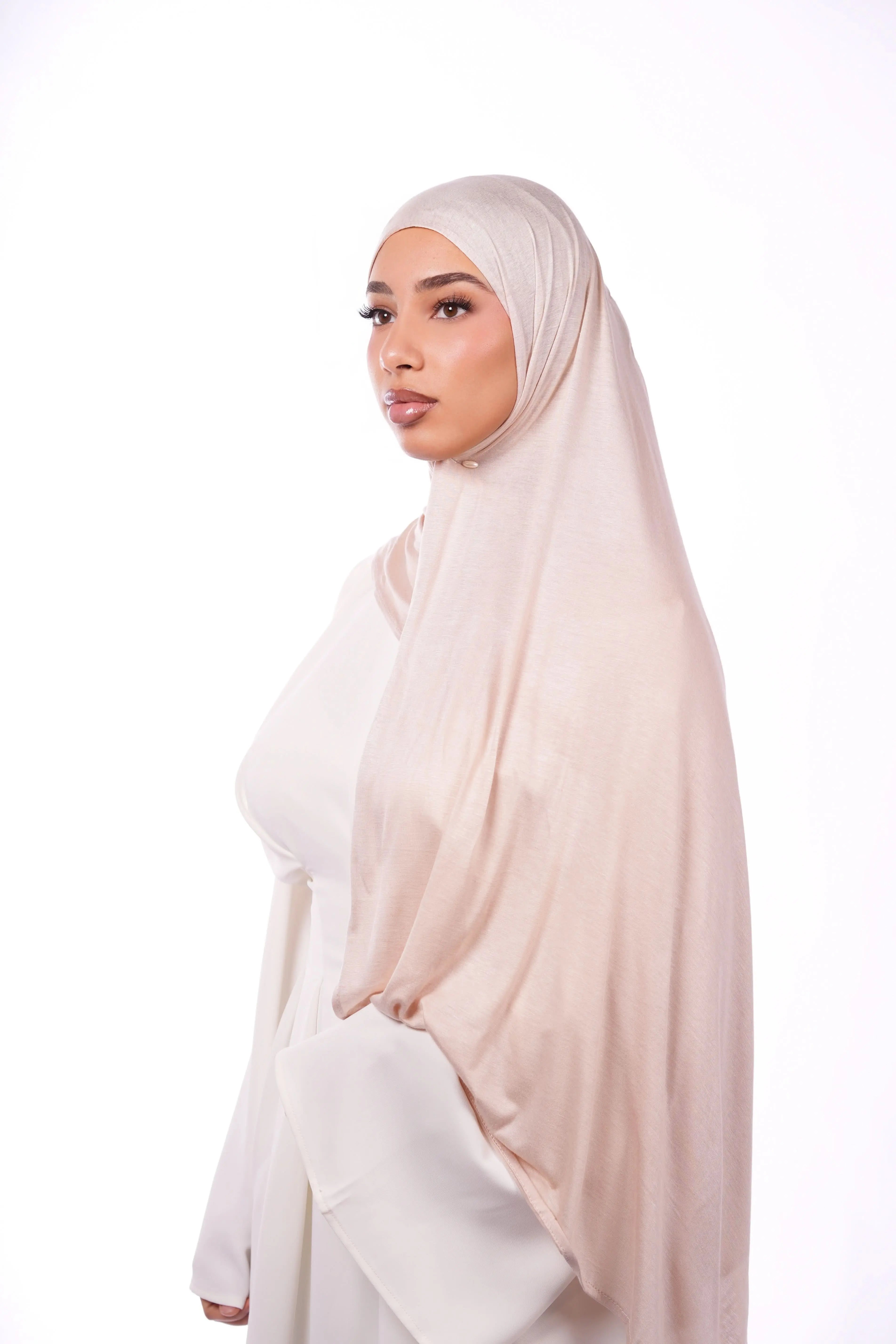 Bamboo Jersey - light beige - Losyana.Shop