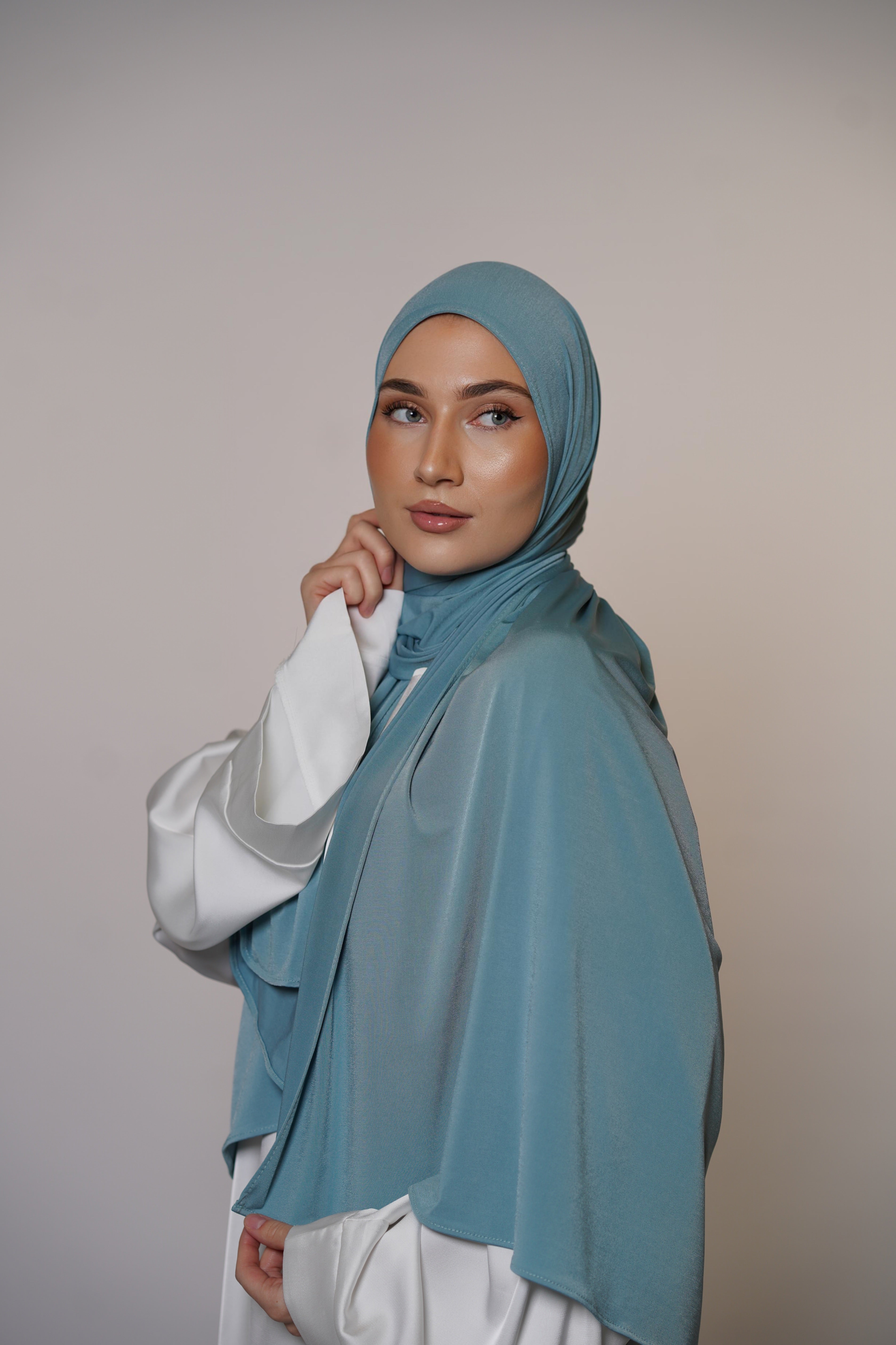 Satin Premium Jersey - sea