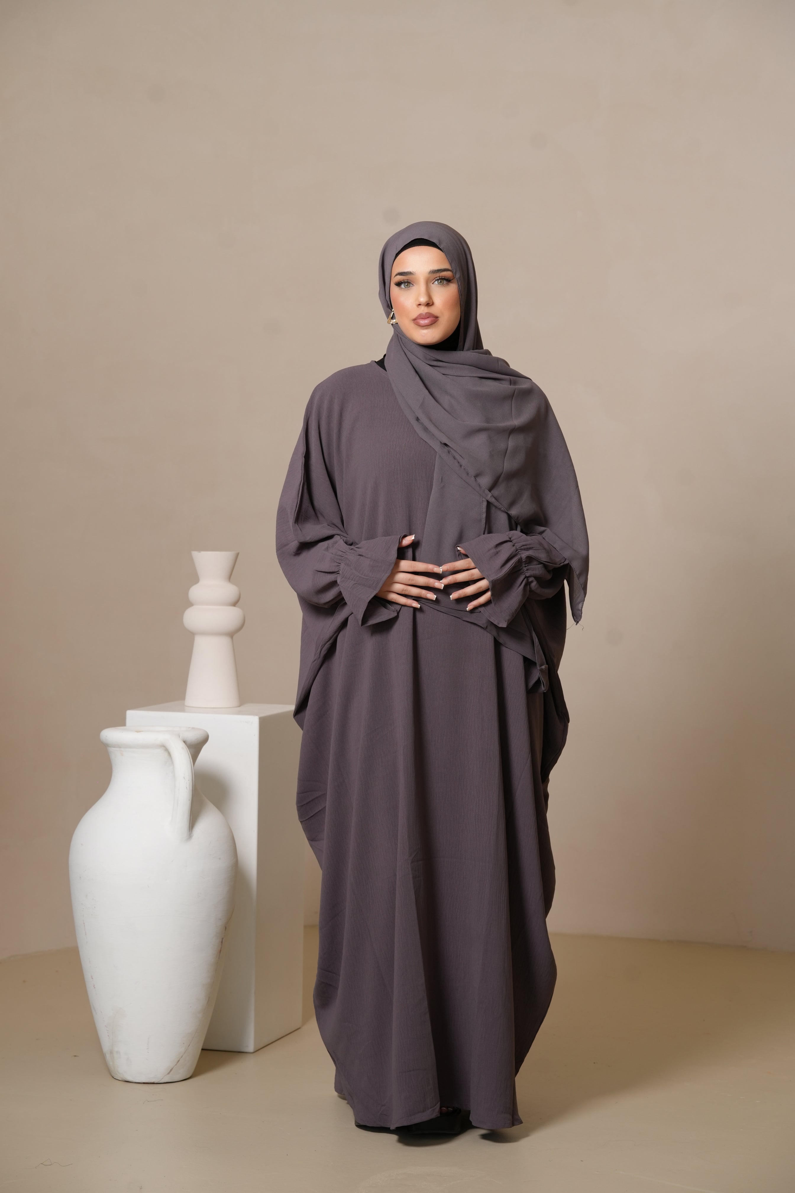 Jazz Abaya - mocca