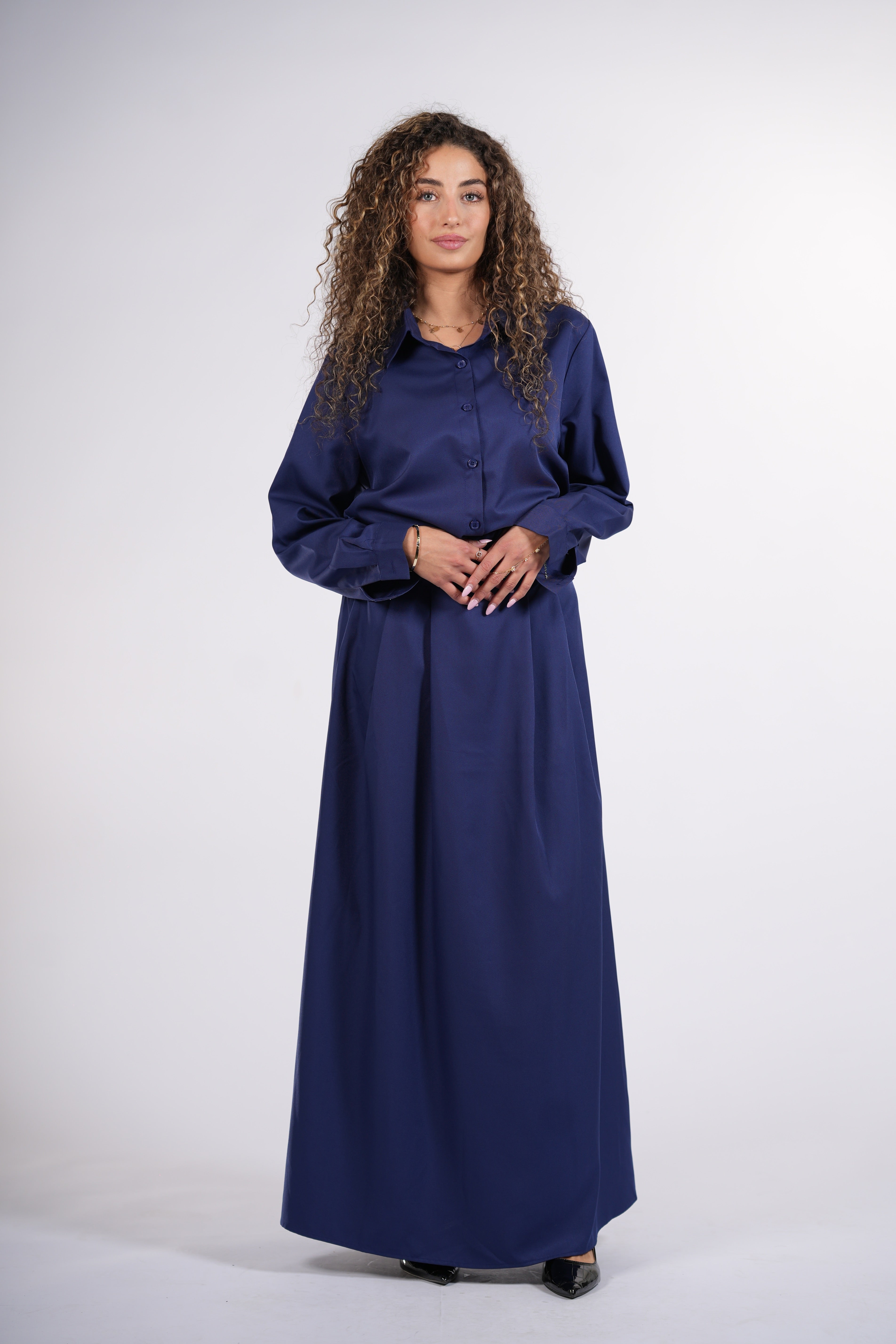 timeless blouse - navy