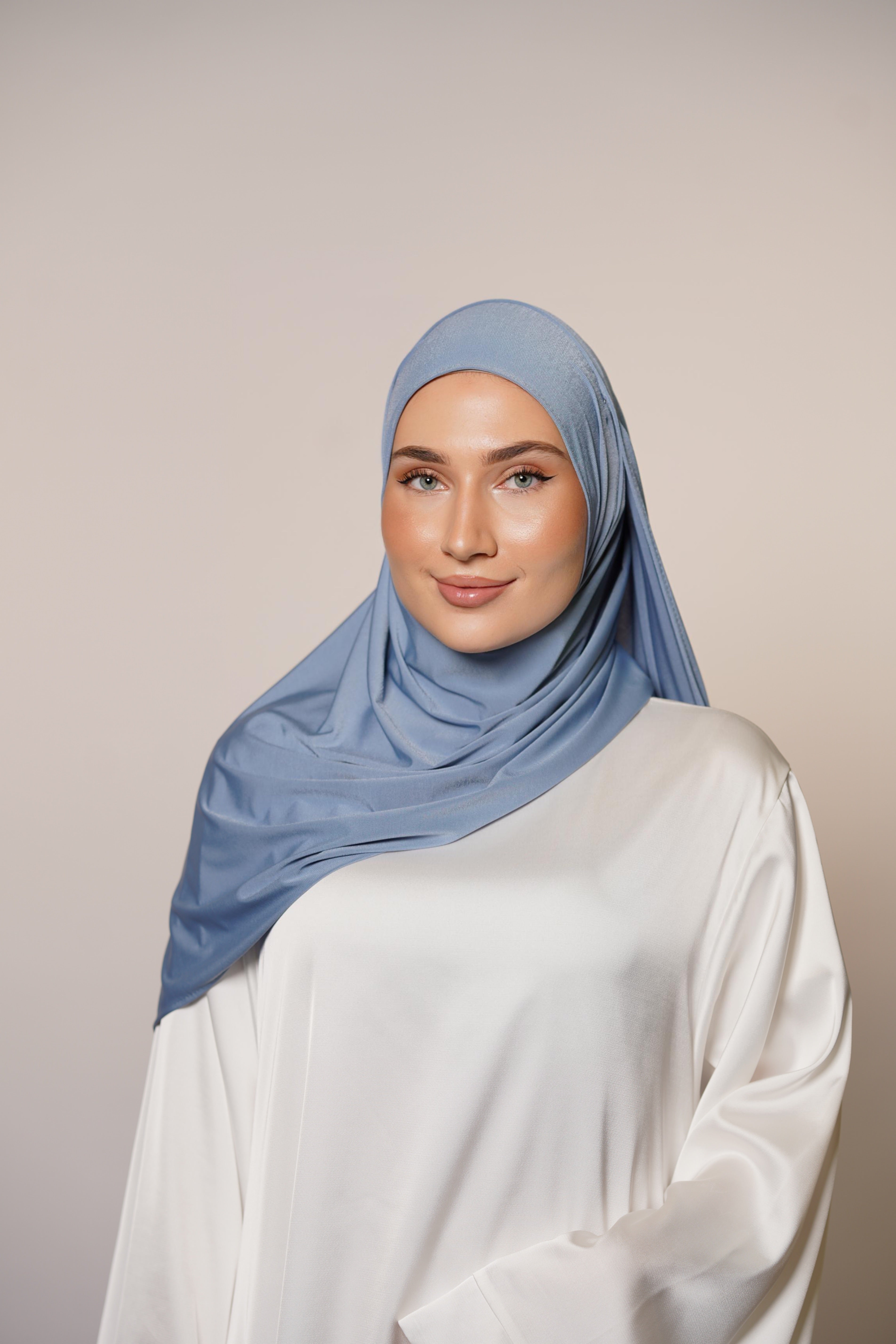Satin Premium Jersey - ocean