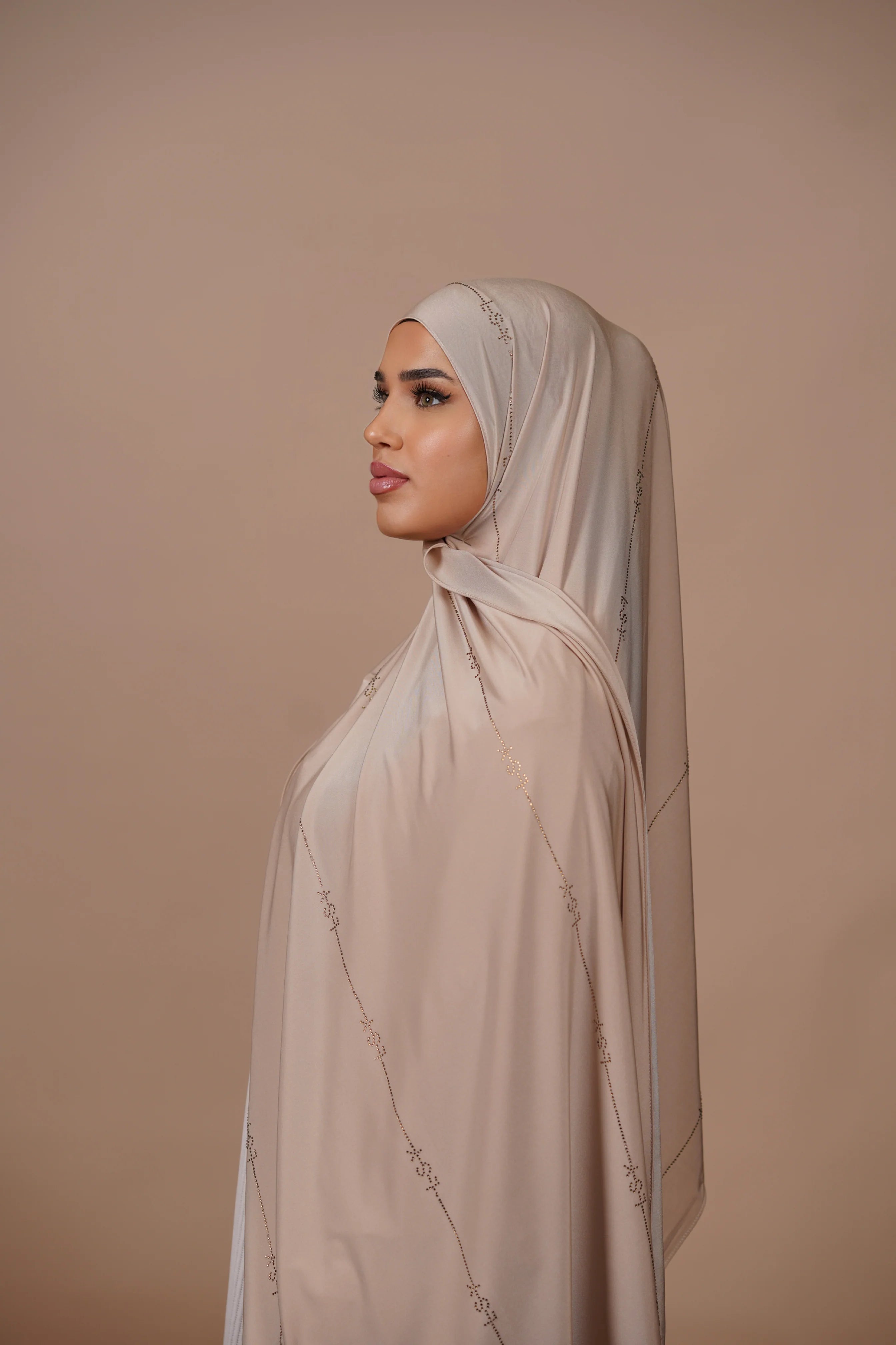 LSY Satin Premium Jersey - Light beige