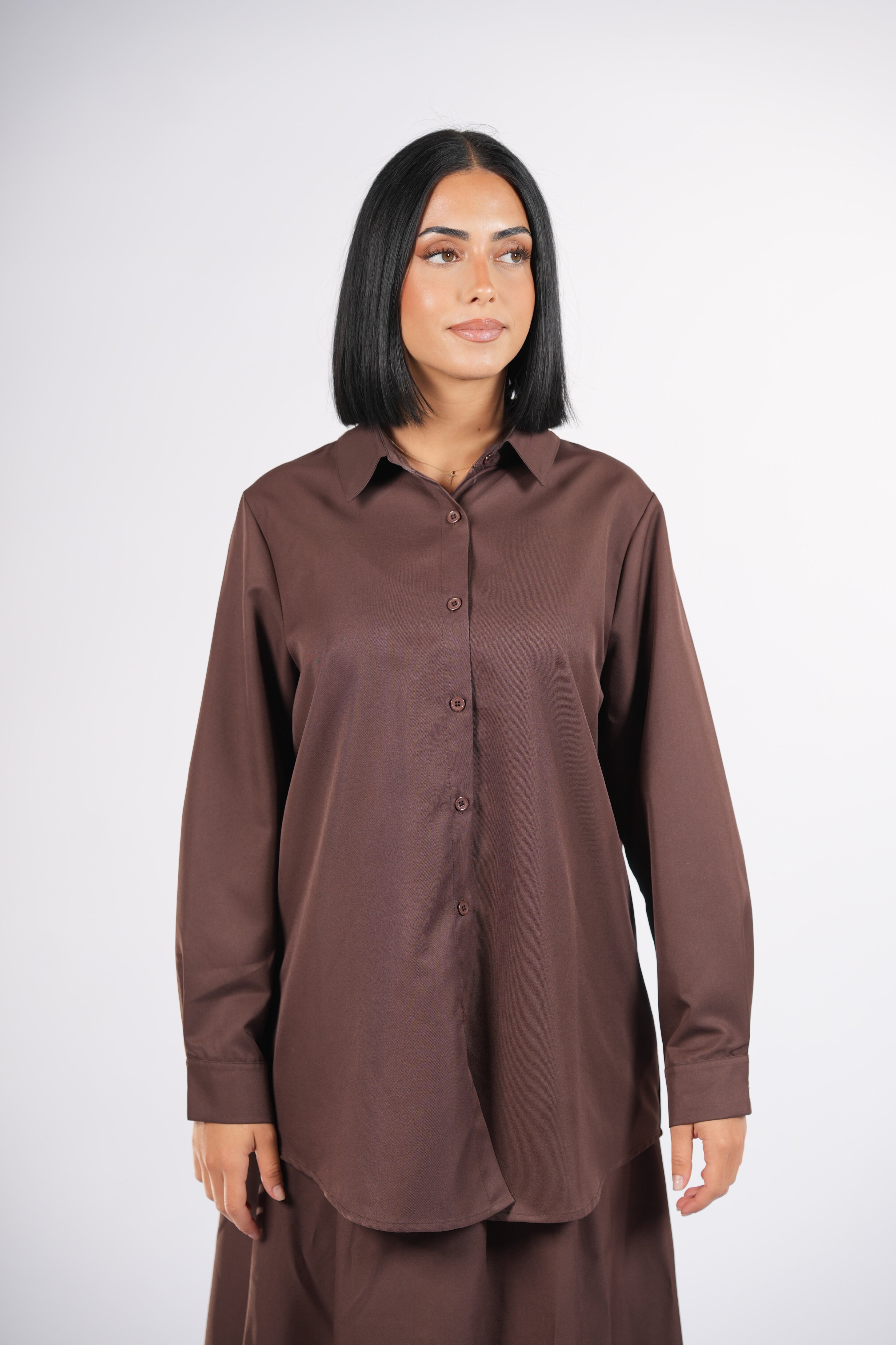 timeless blouse - brown