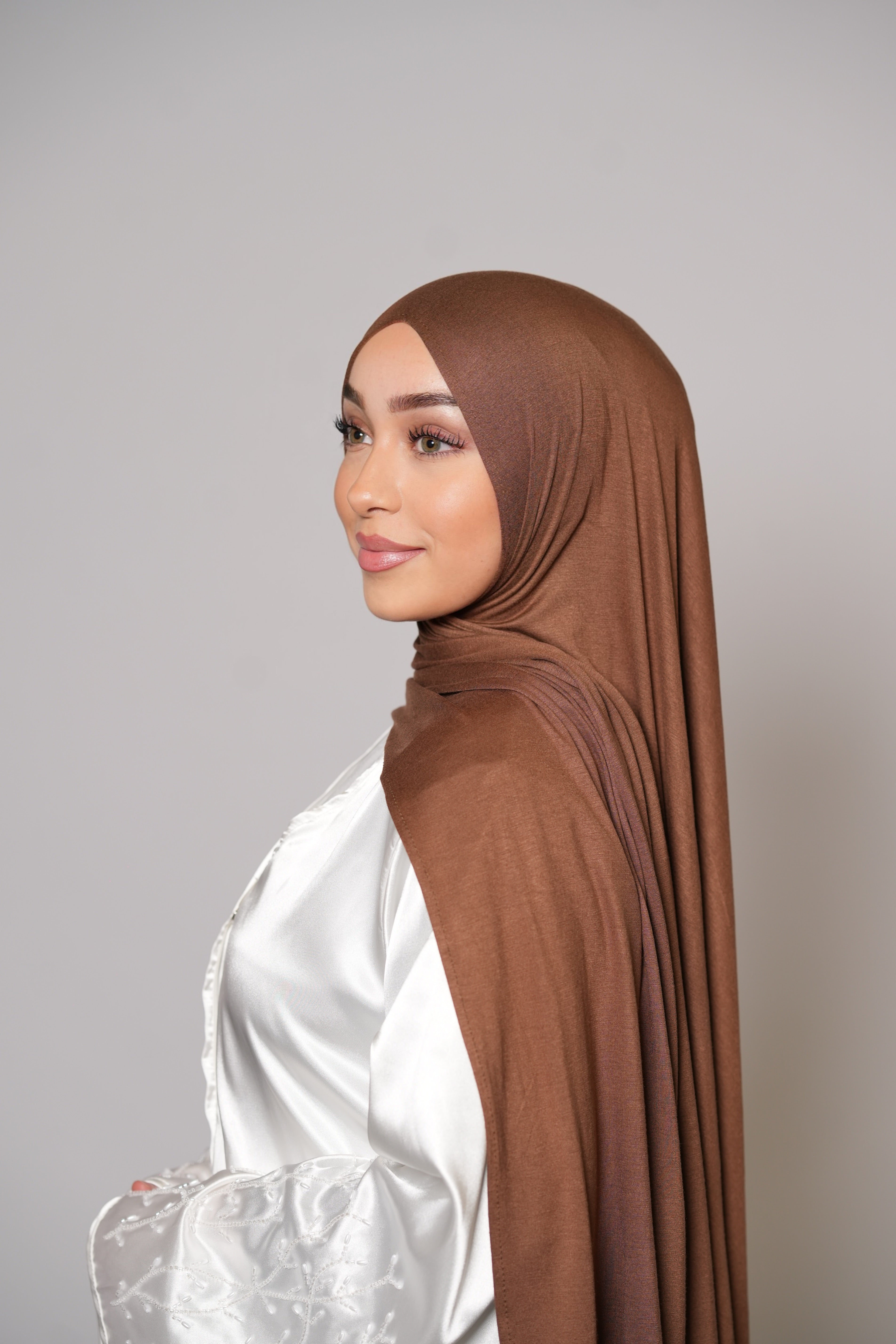 Premium Bamboo Jersey - rusty brown