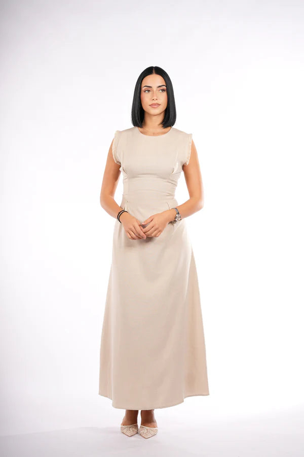 vienna corset & kimono - beige
