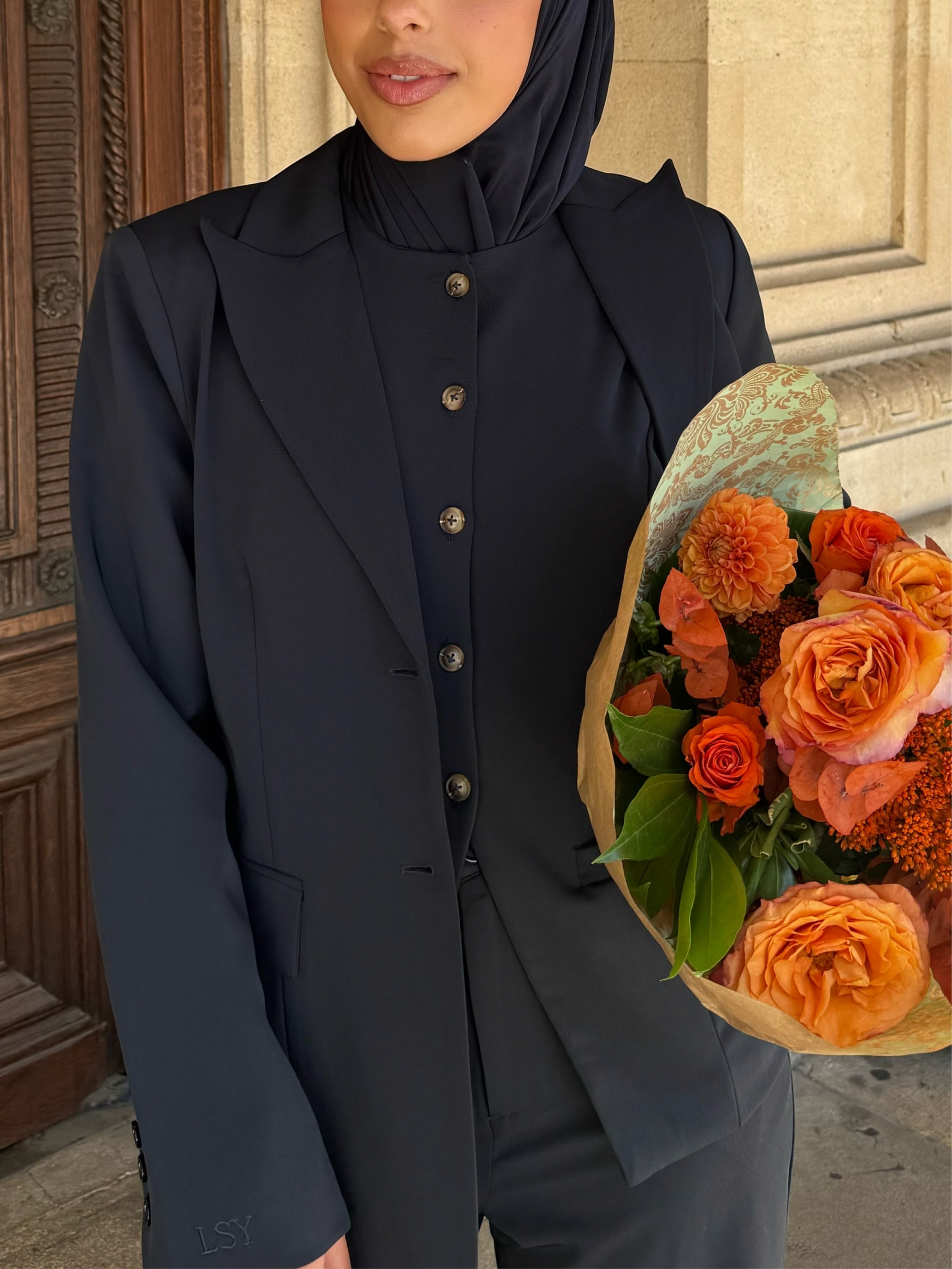 the palais blazer - navy