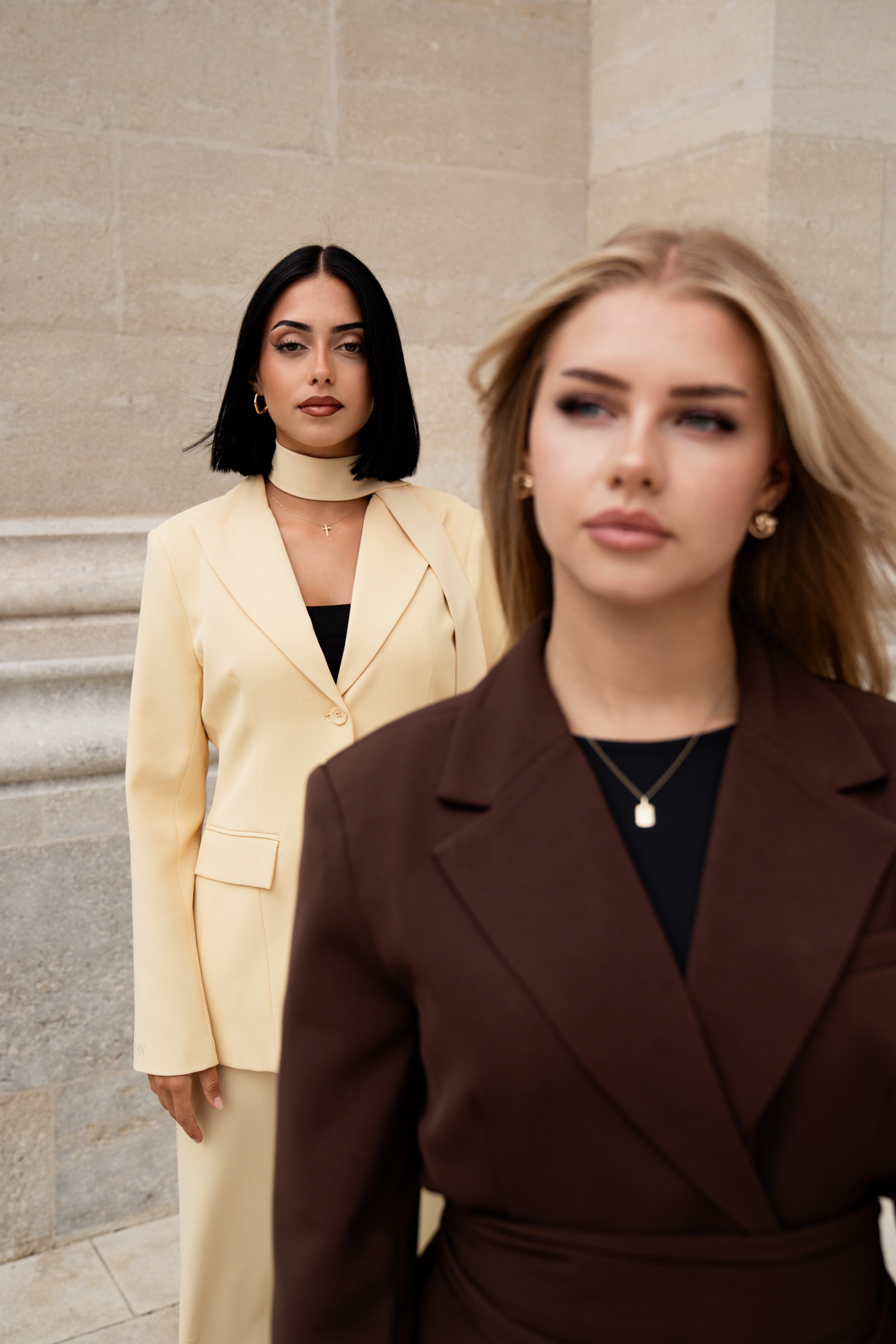 the palais blazer - butter yellow