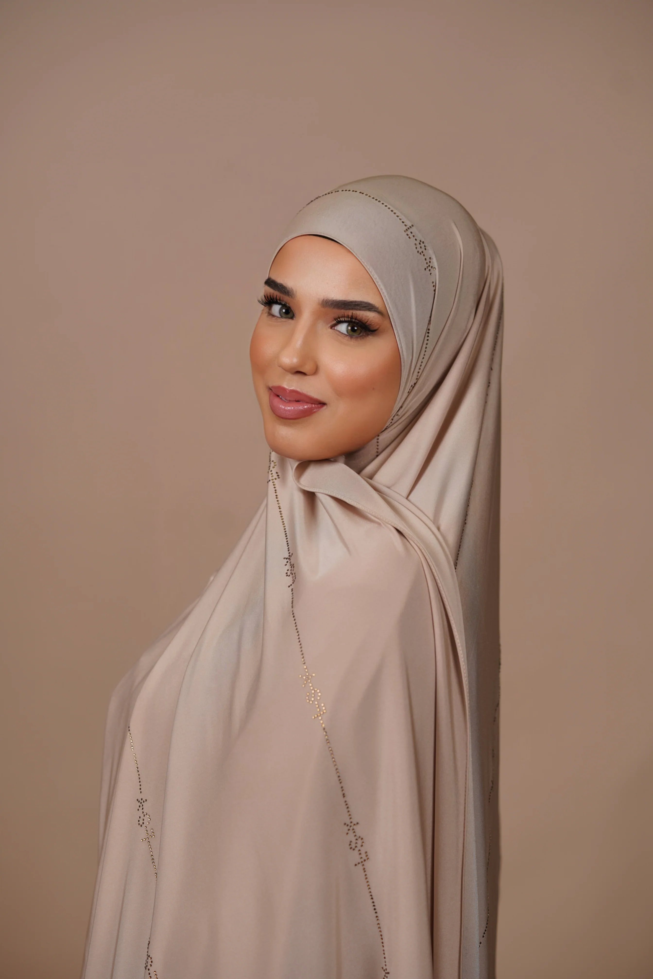 LSY Satin Premium Jersey - Light beige