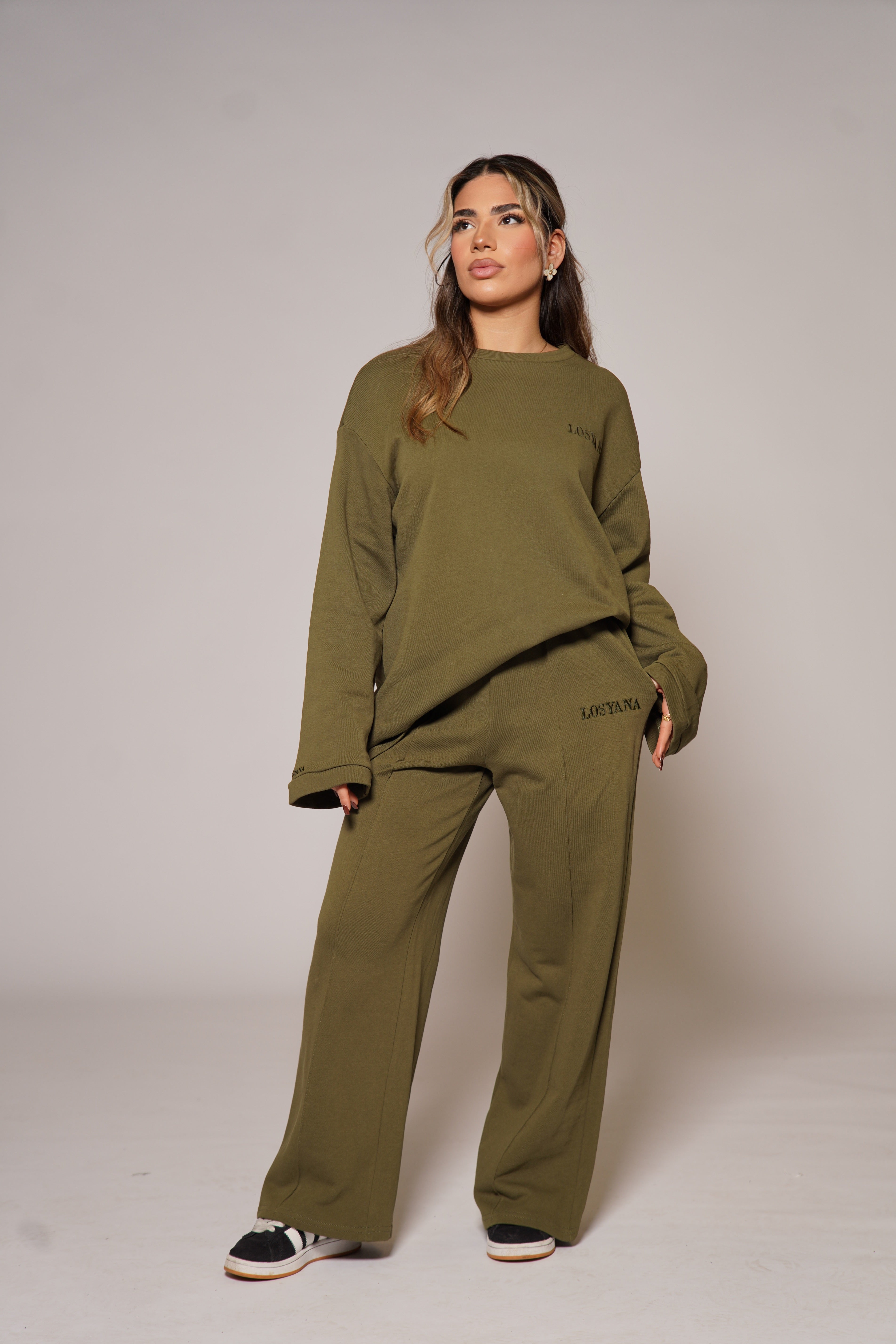 Lounge and Gym set - khaki green