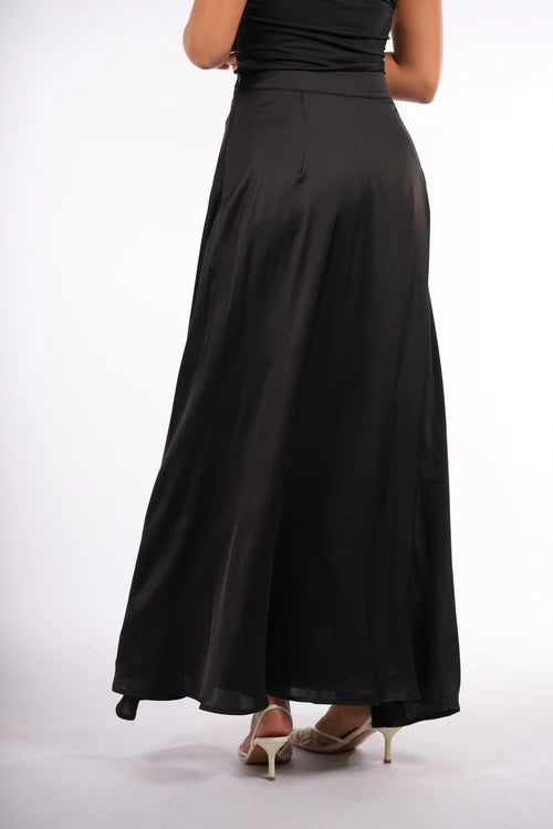 satin poésie - black
