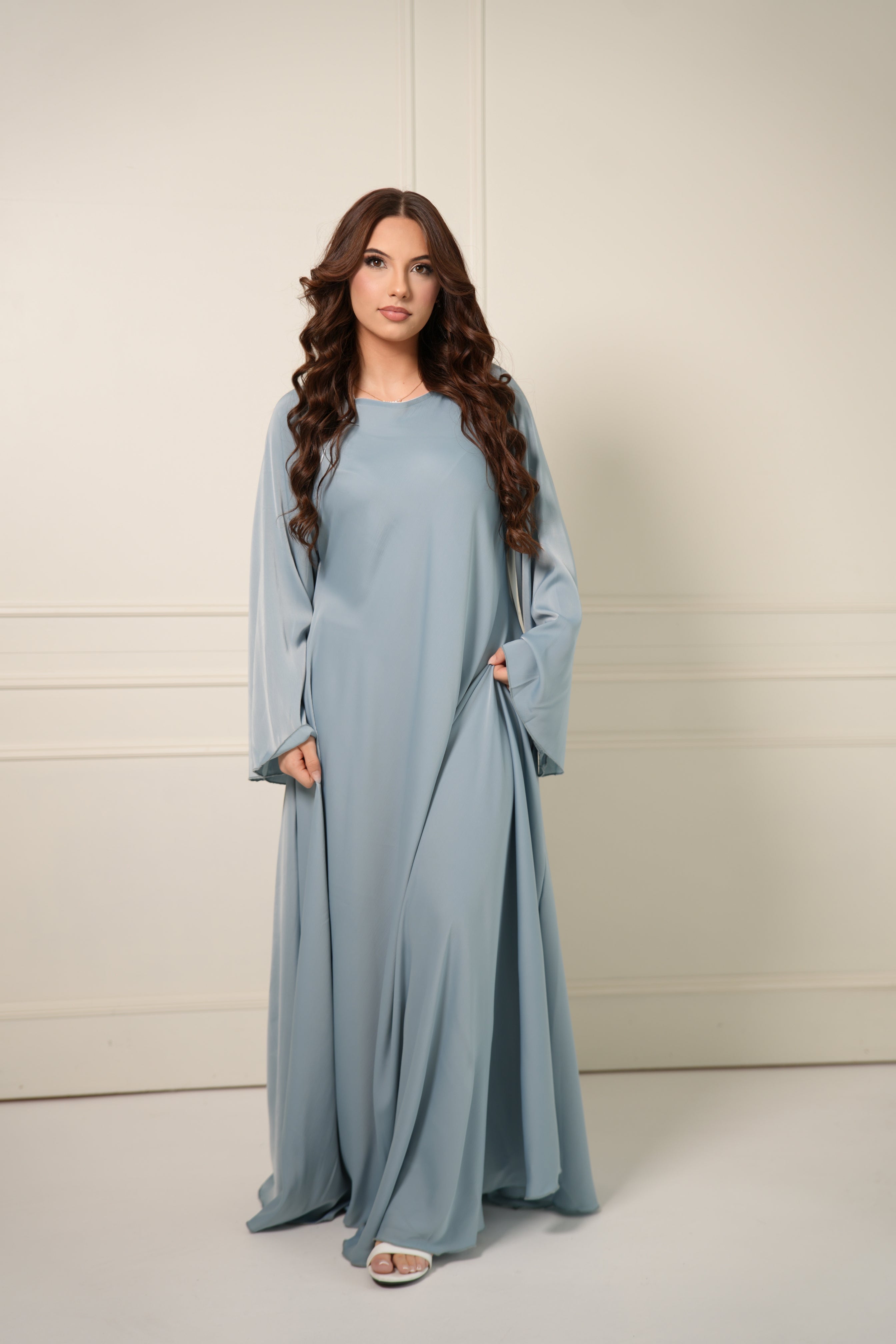 DXB Abaya - Baby Blue