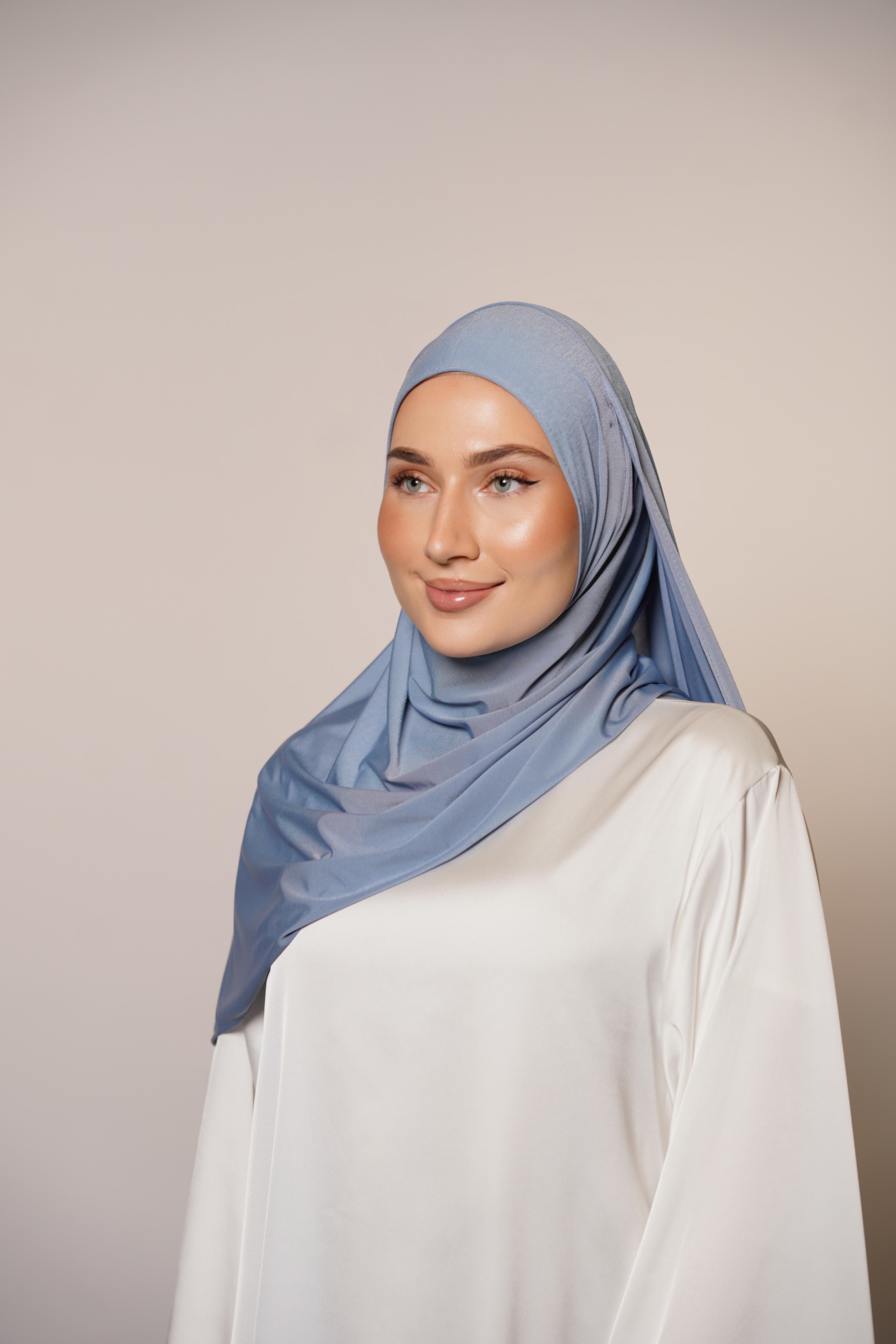 Satin Premium Jersey - ocean