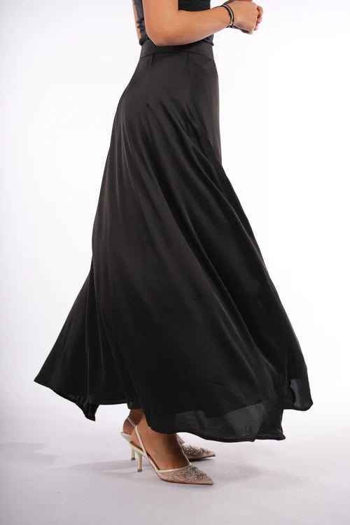 satin poésie - black