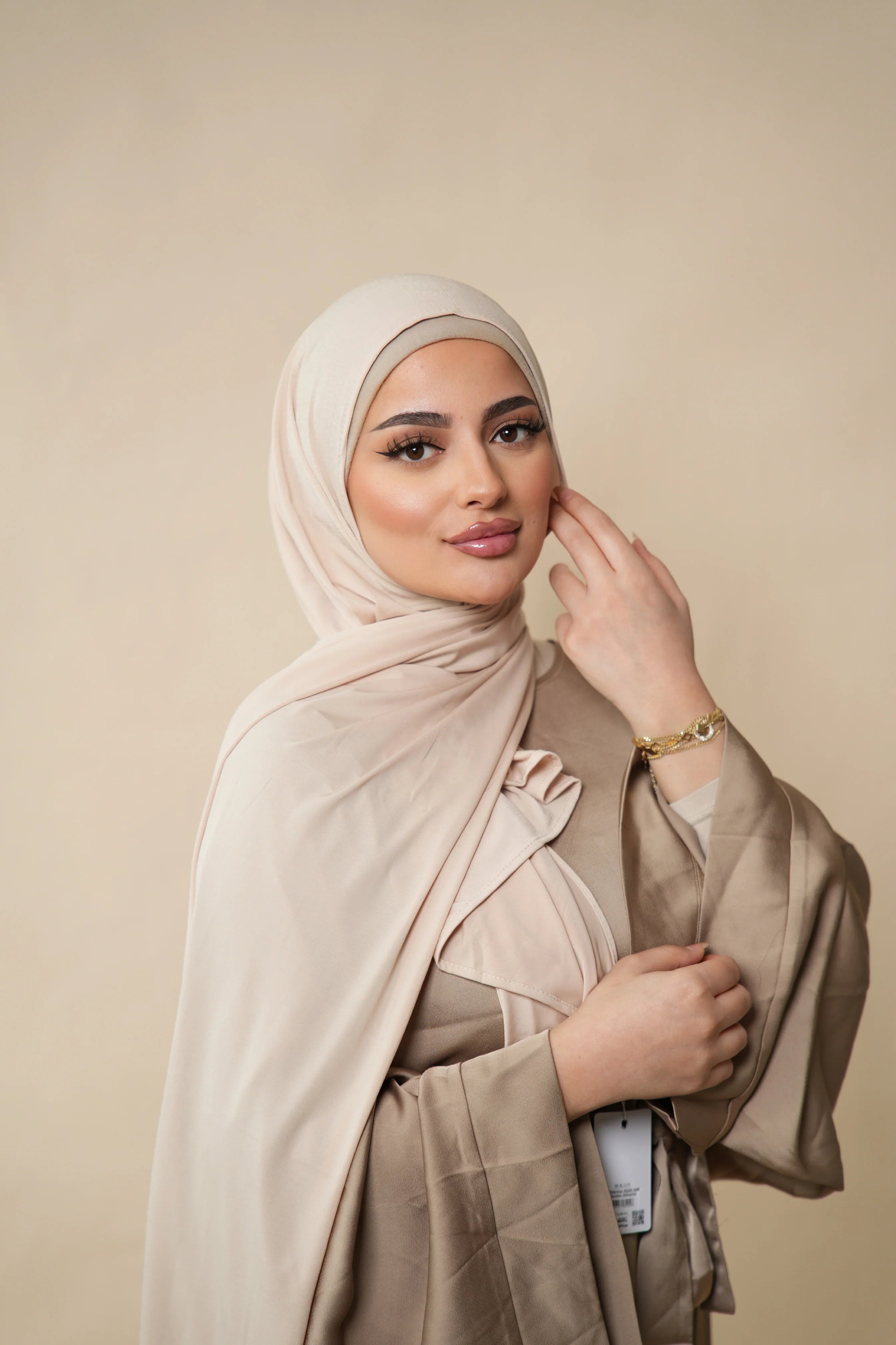 Premium Jersey to go - beige