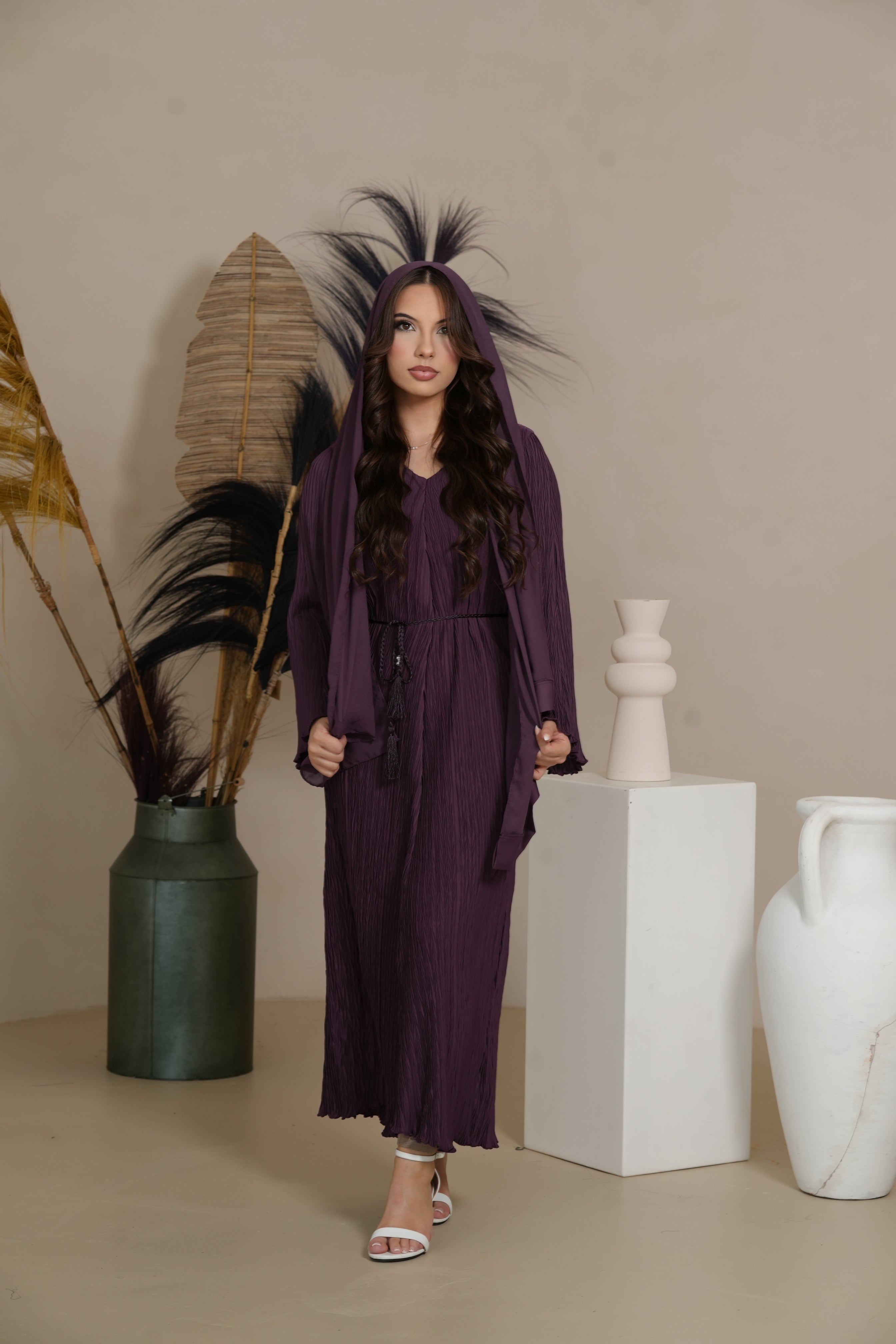 Summer dress - Dark purple