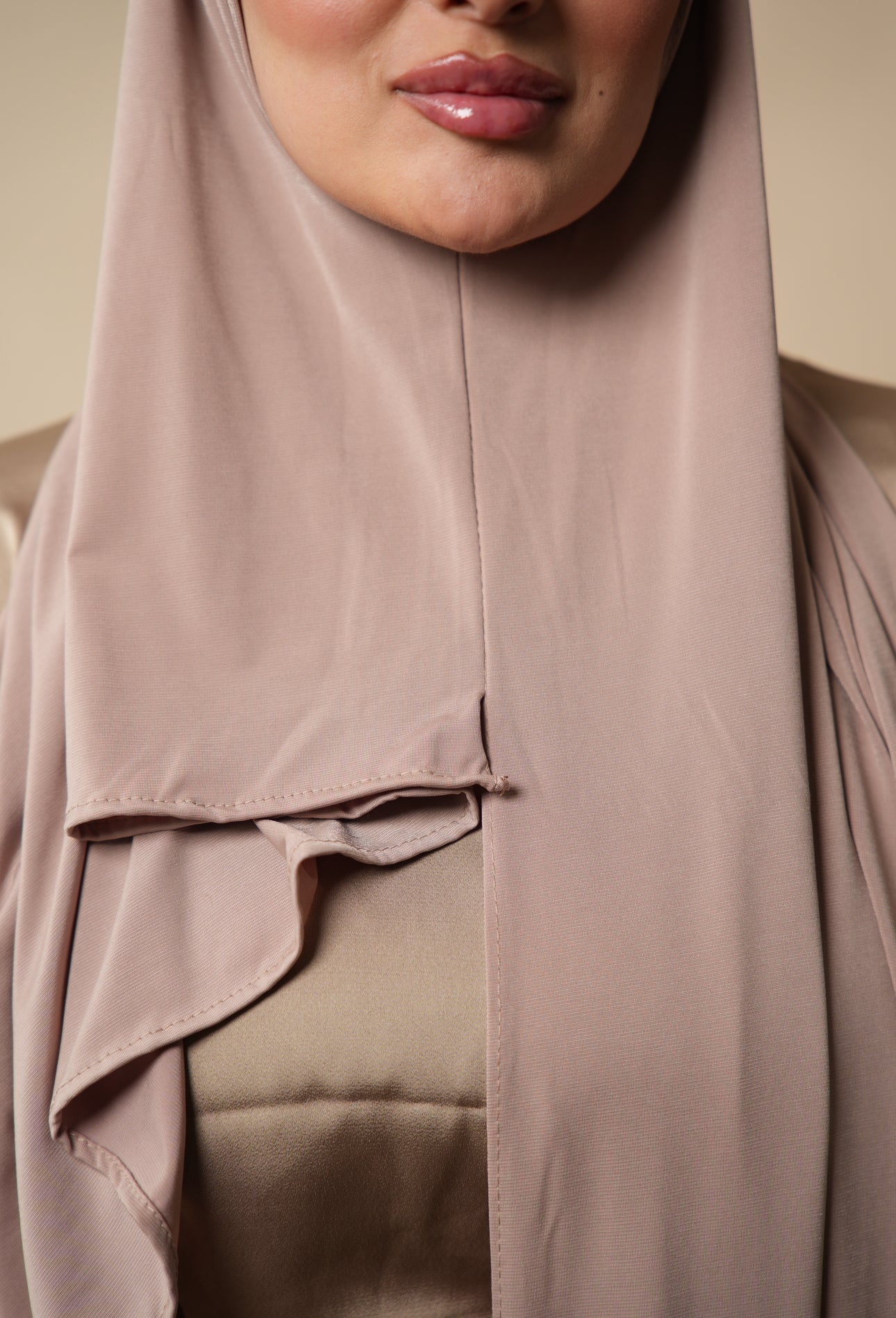 Premium Jersey to go - dark almond