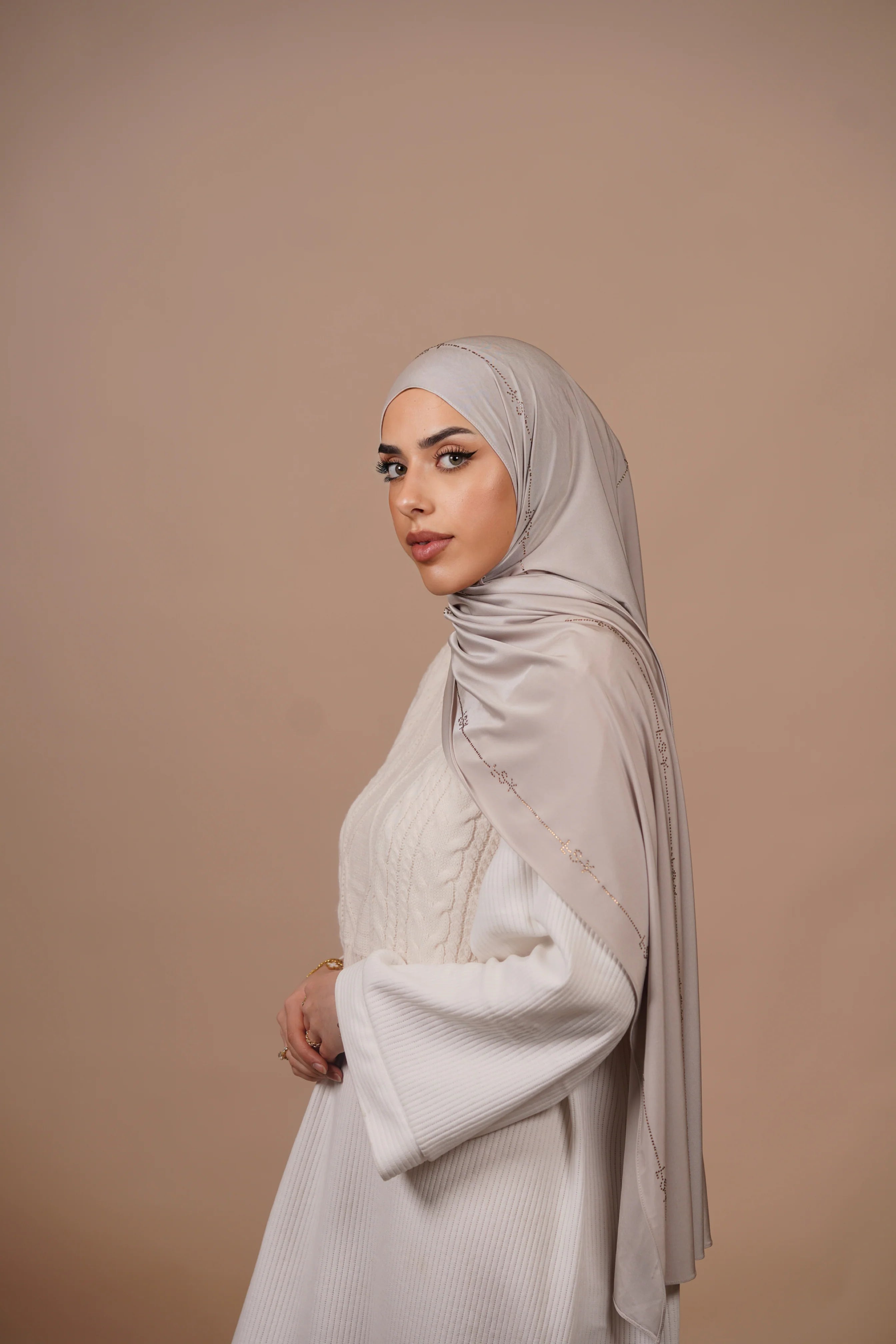 LSY Satin Premium Jersey - ashy beige