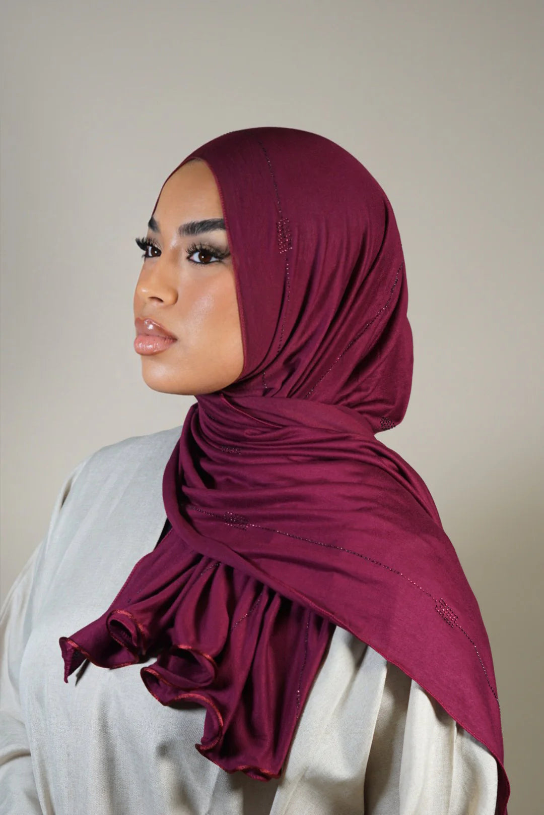 DIAMOND JERSEY 2 - DARK BERRY