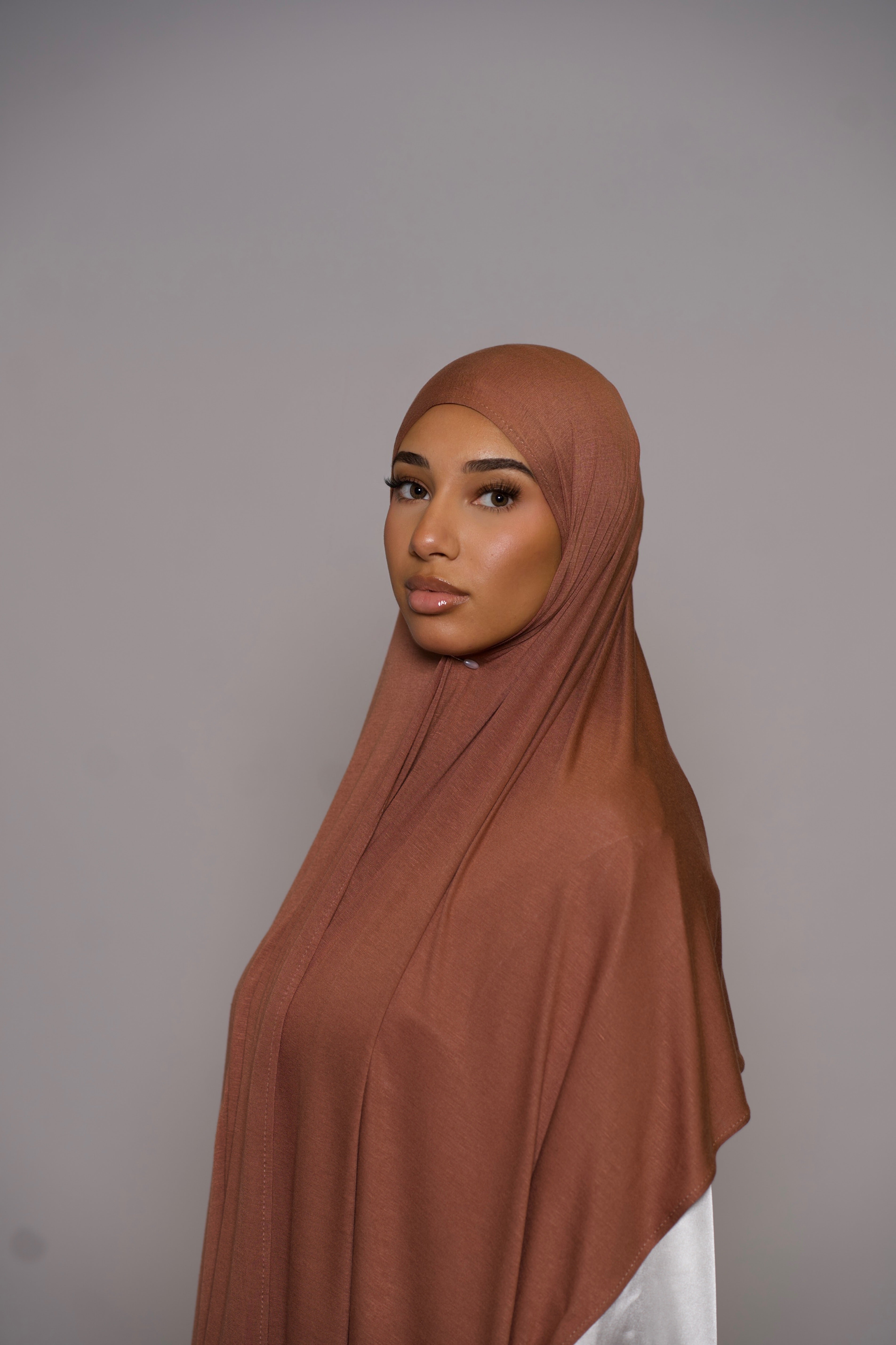 Bamboo Jersey - rusty brown
