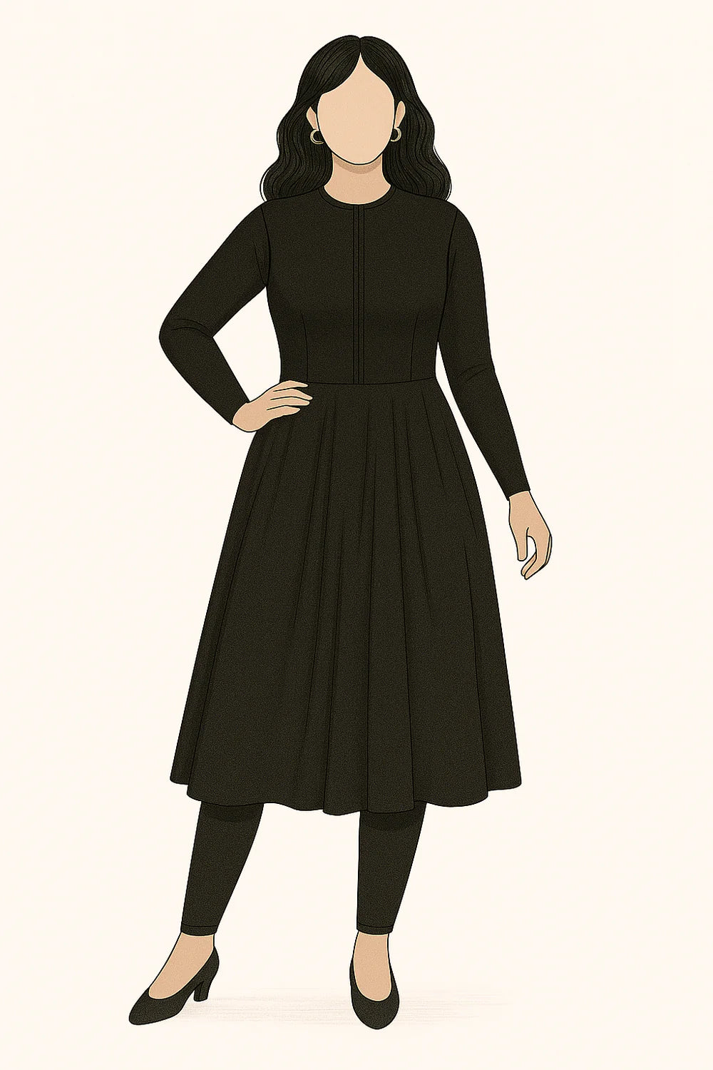 AZZURRA SET - BLACK