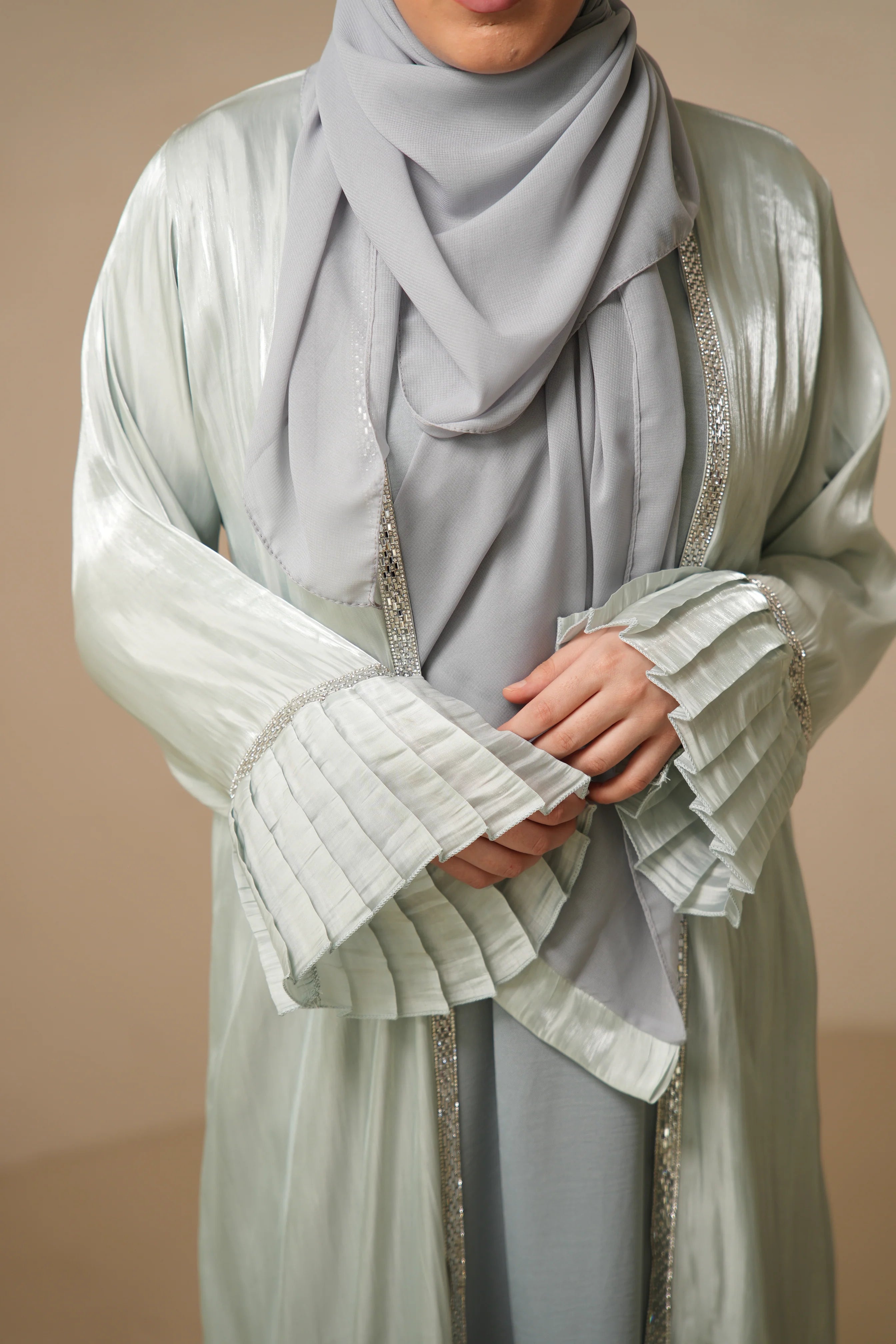 Emirate abaya - MINT