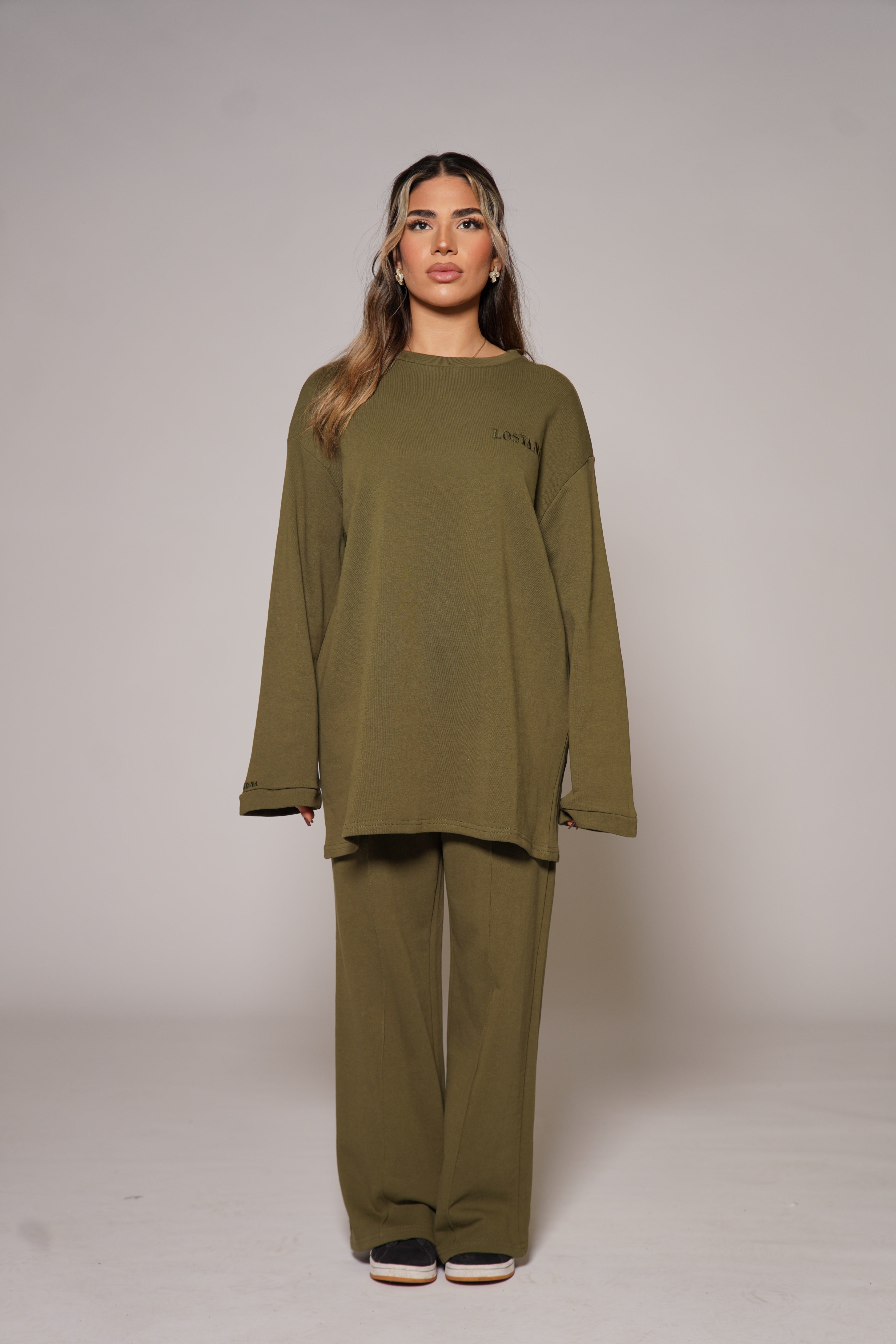 Lounge and Gym set - khaki green