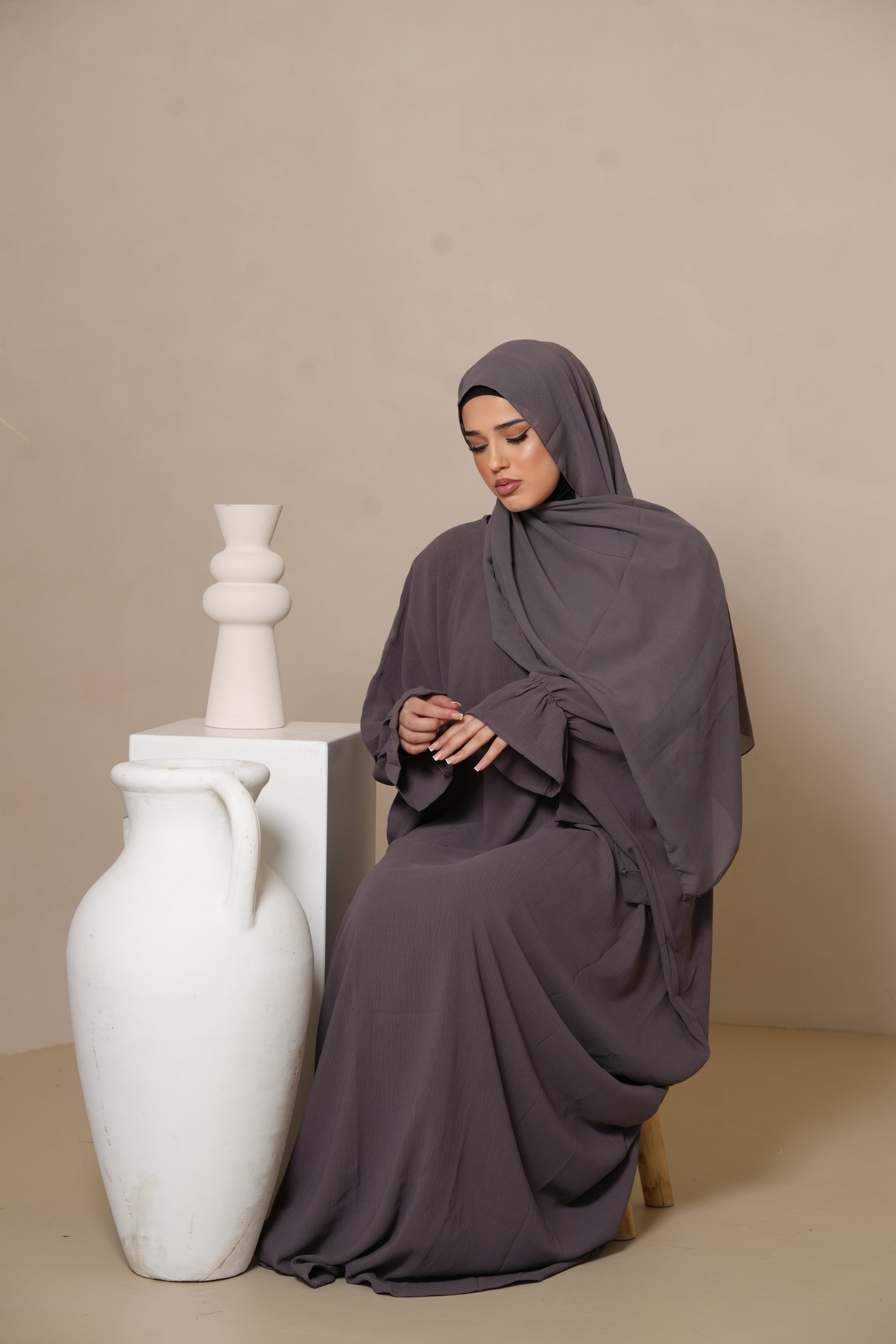 Jazz Abaya - mocca