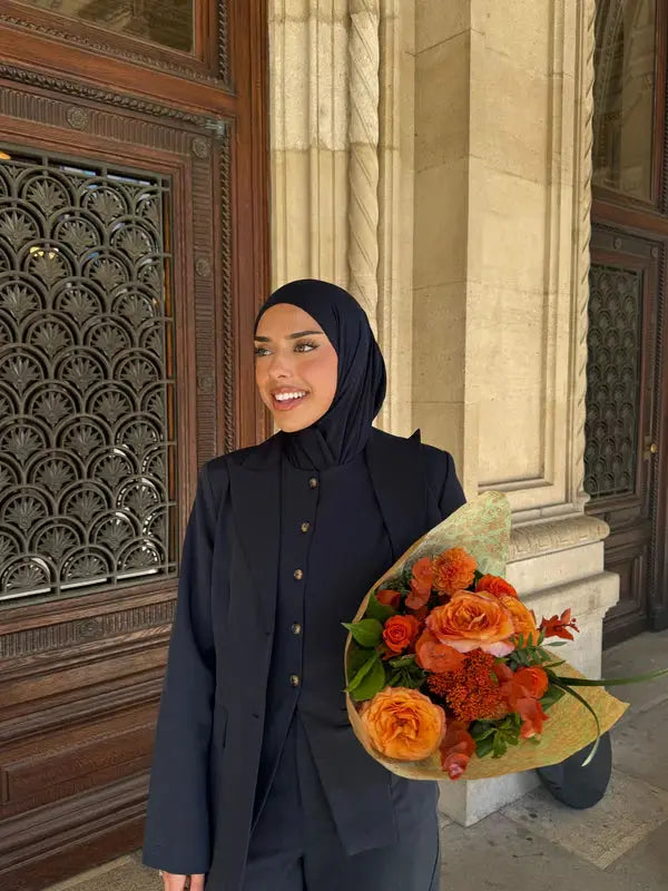 Liquid Jersey - Navy - Losyana.nl