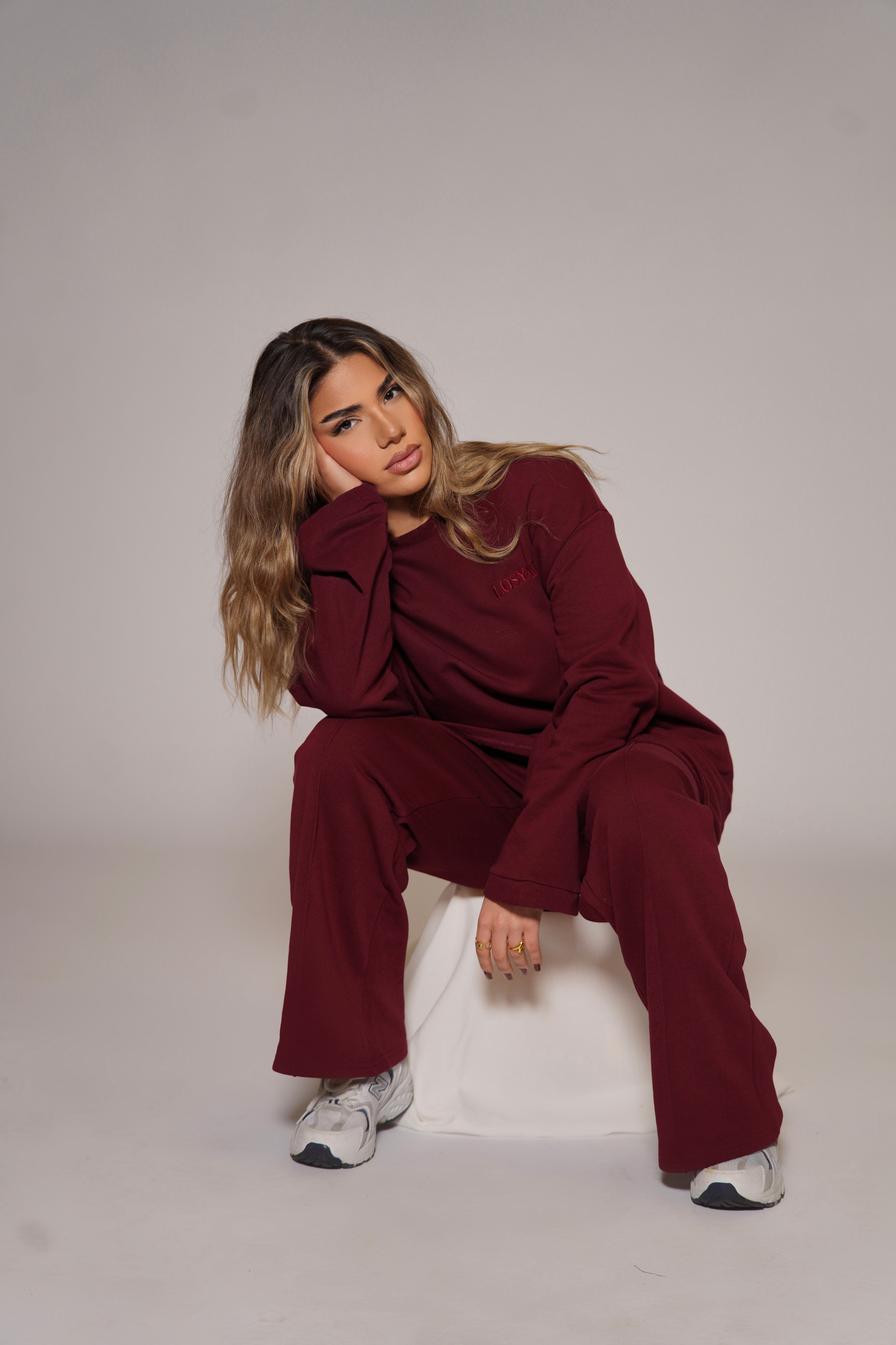 Lounge and Gym set - bordeaux