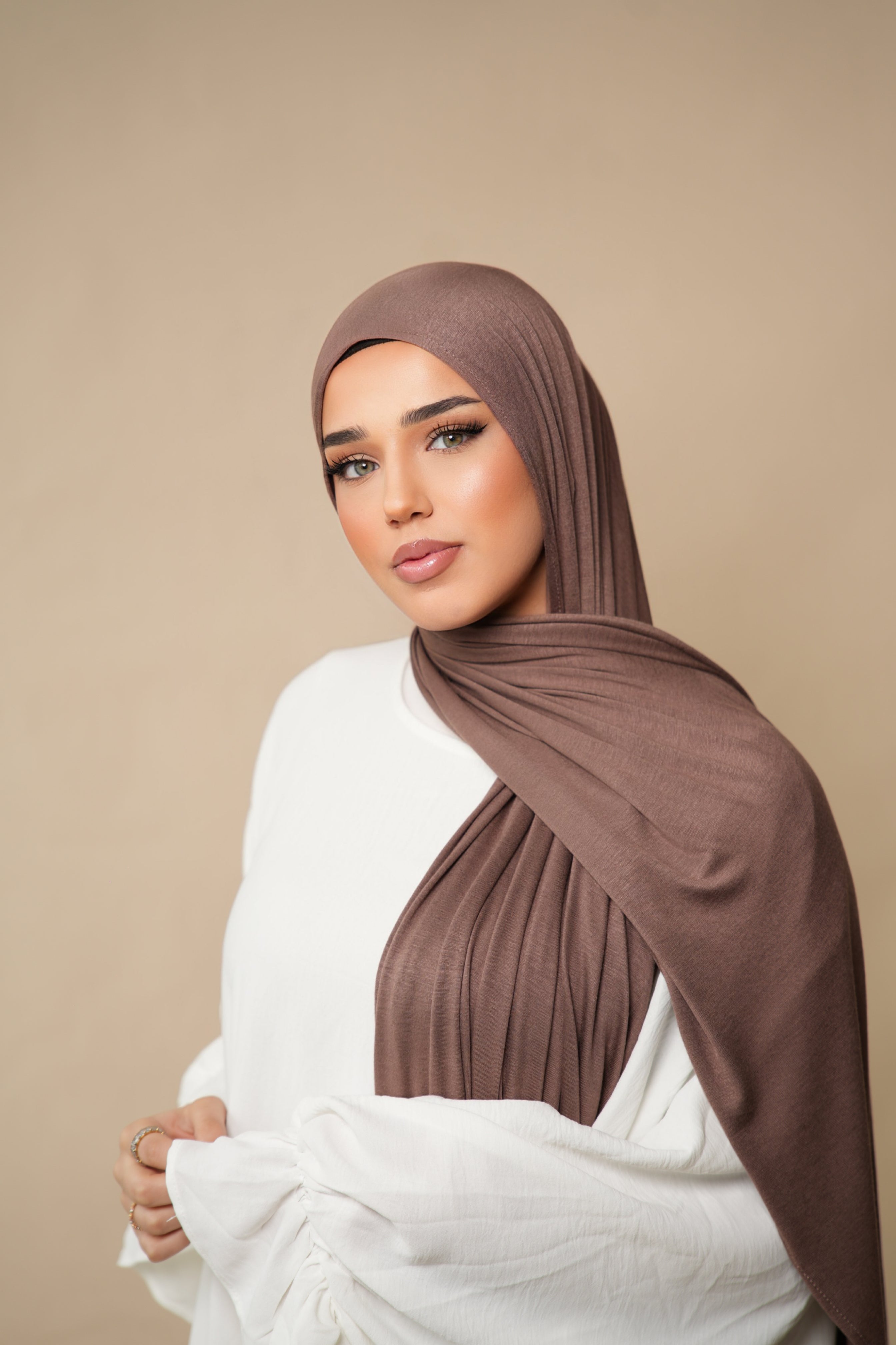 Bamboo Jersey - mocca brown