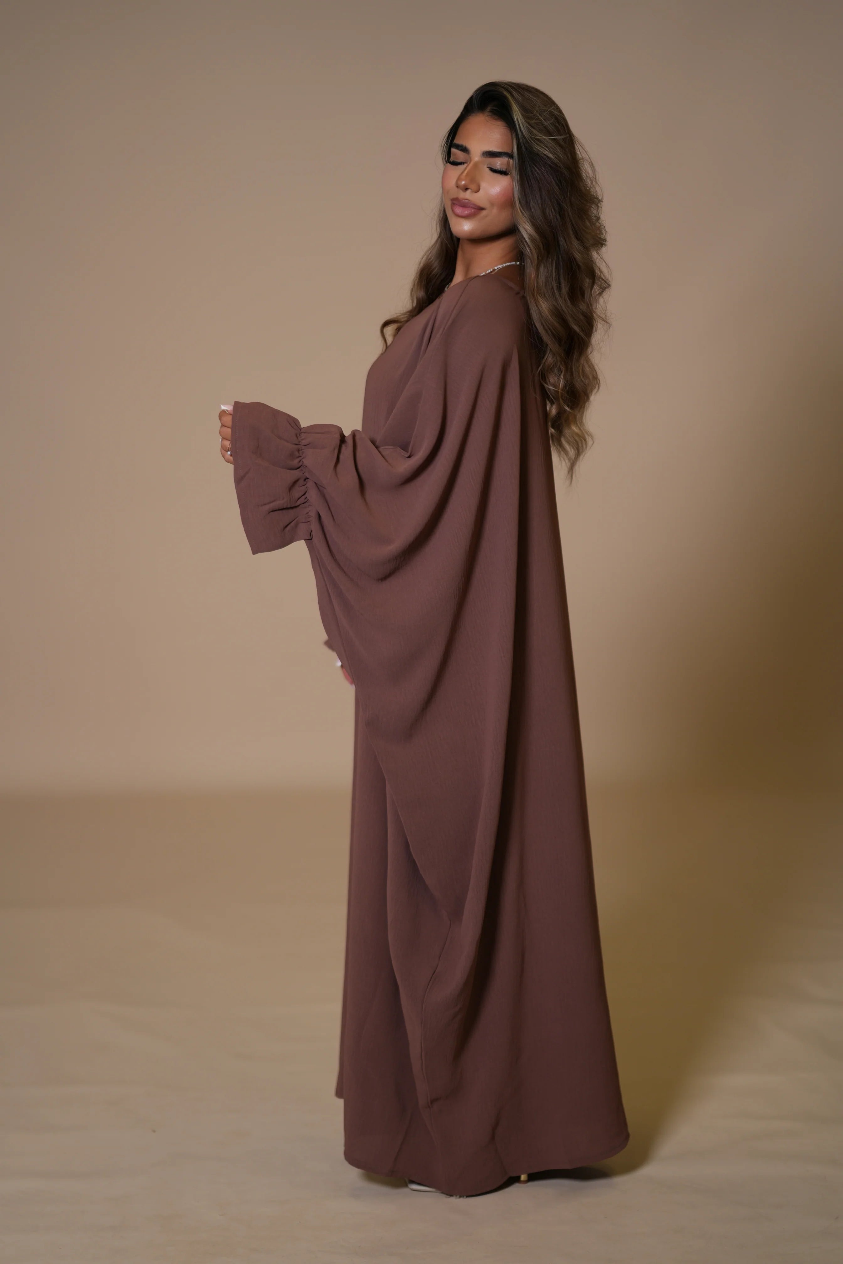Jazz Abaya - Brown