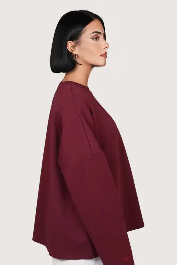 LSY longsleeve - bordeaux