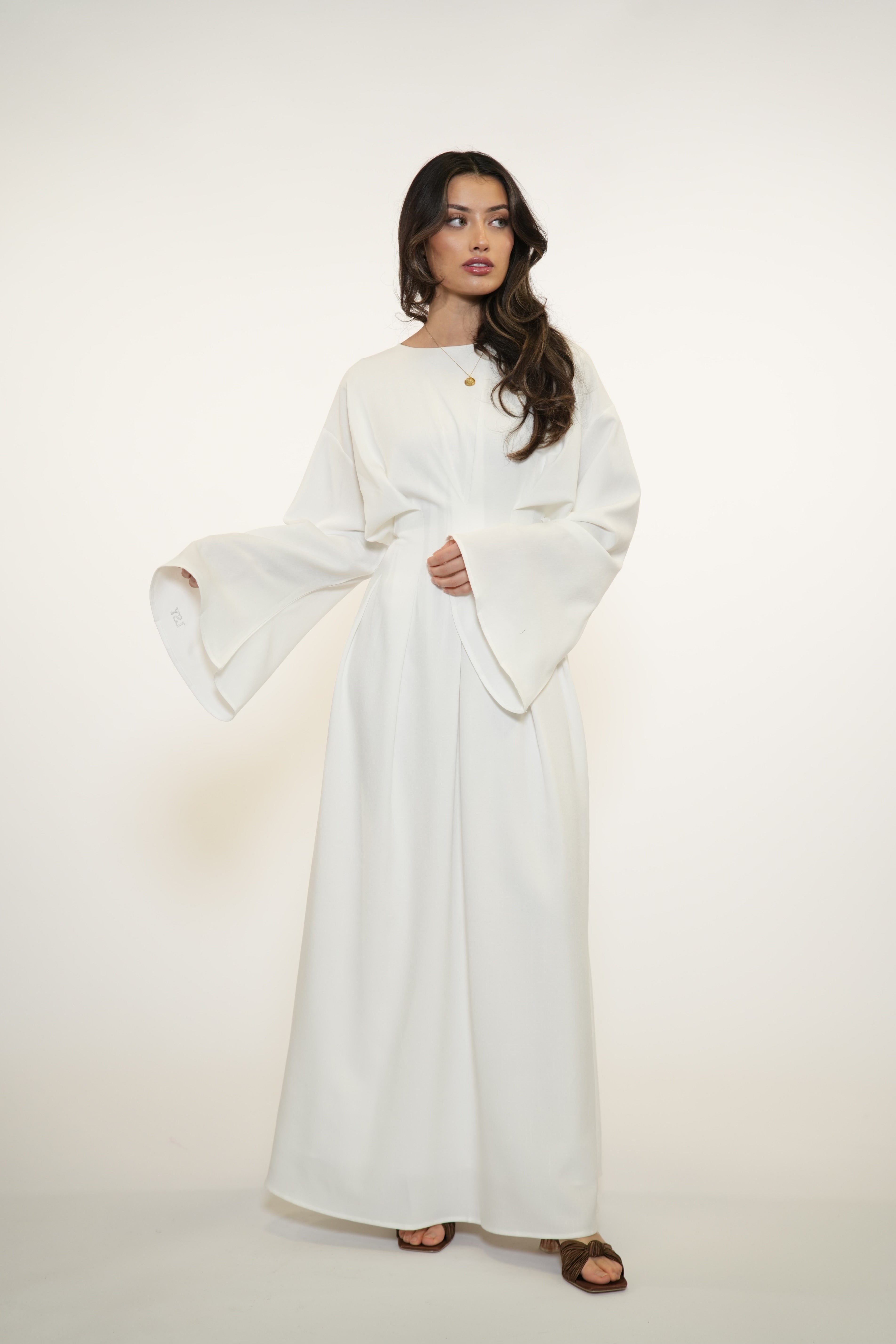 LA BALLEZA CORSET DRESS - WHITE