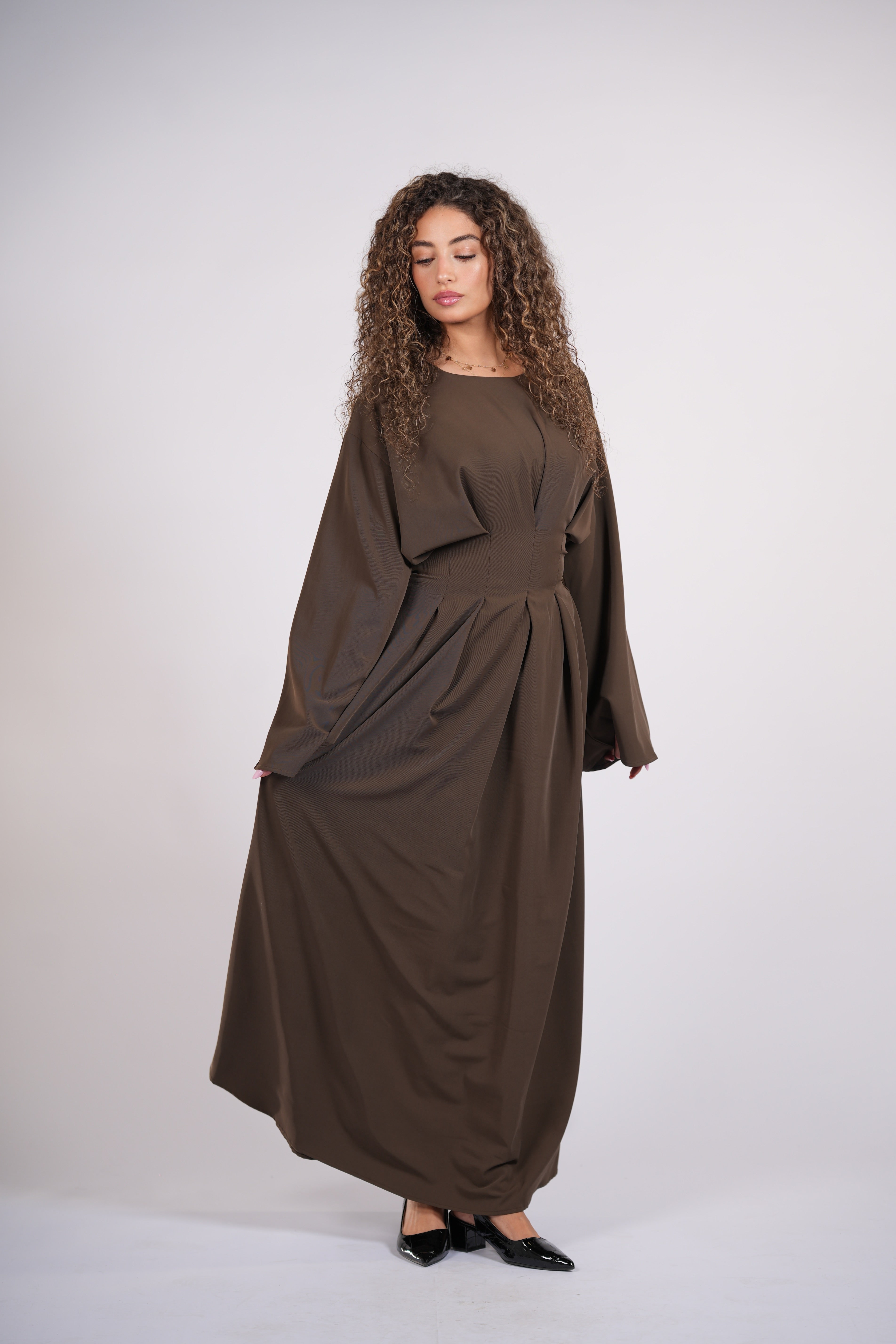 the corset dress - espresso
