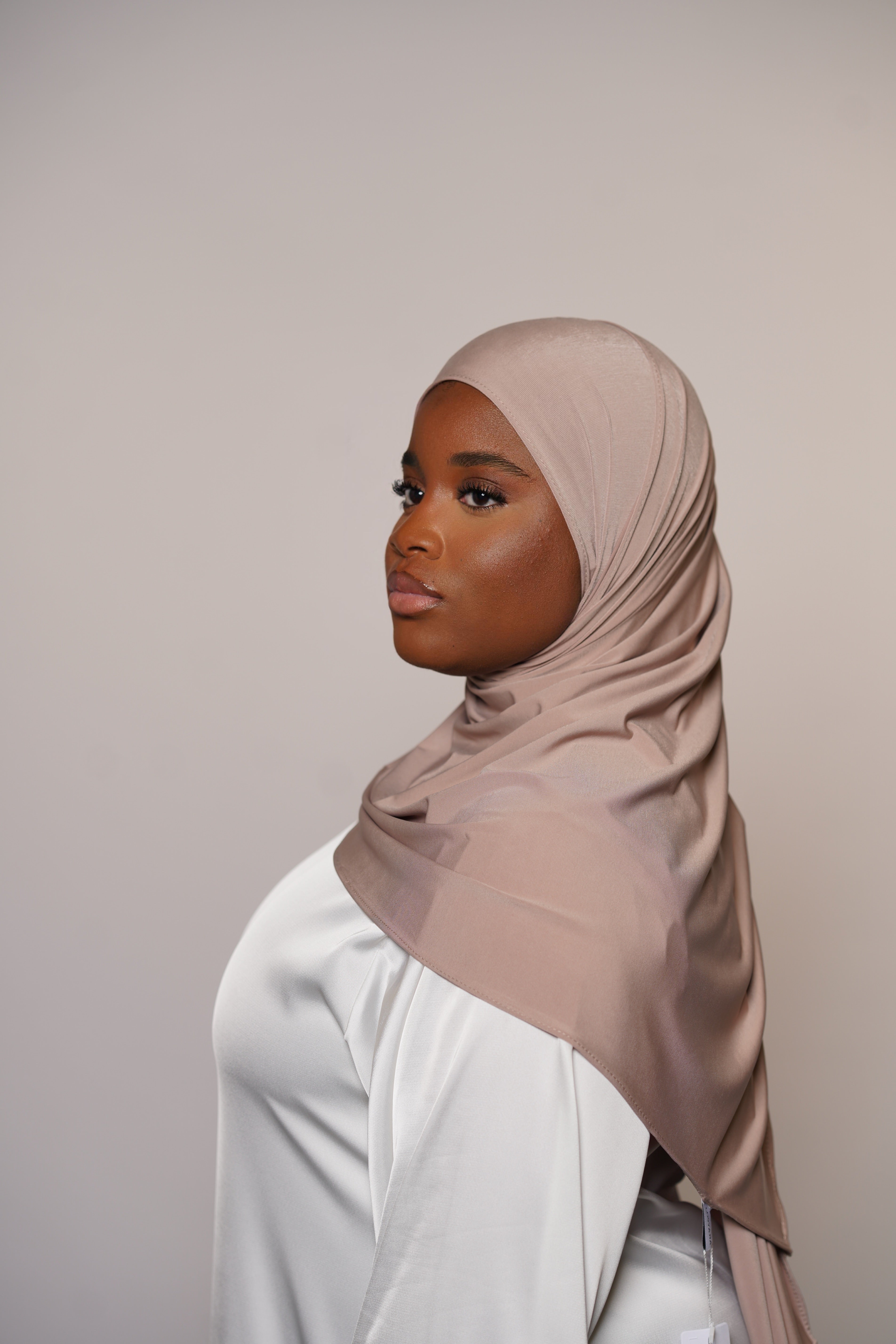 Satin Premium Jersey - nude