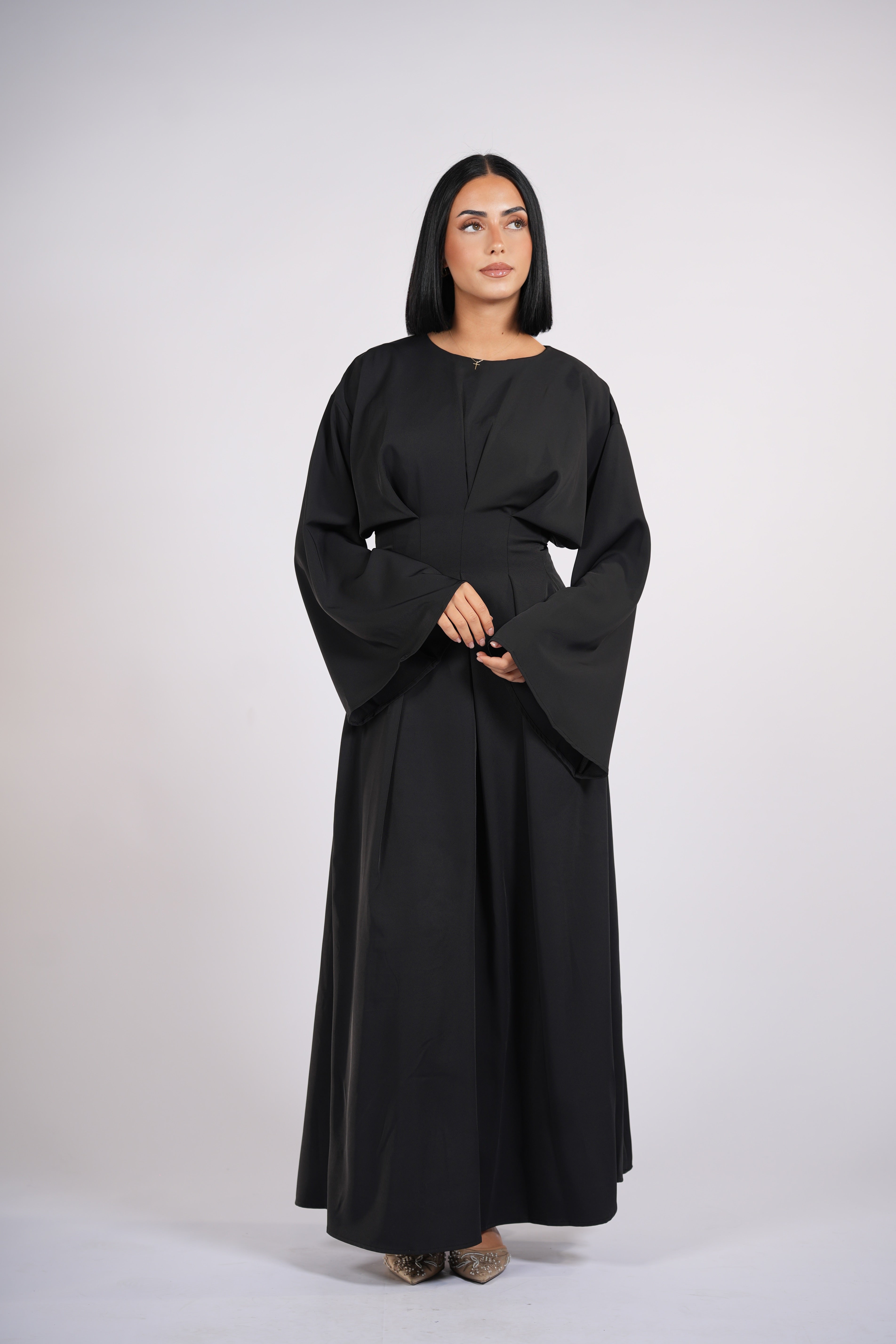 the corset dress - black