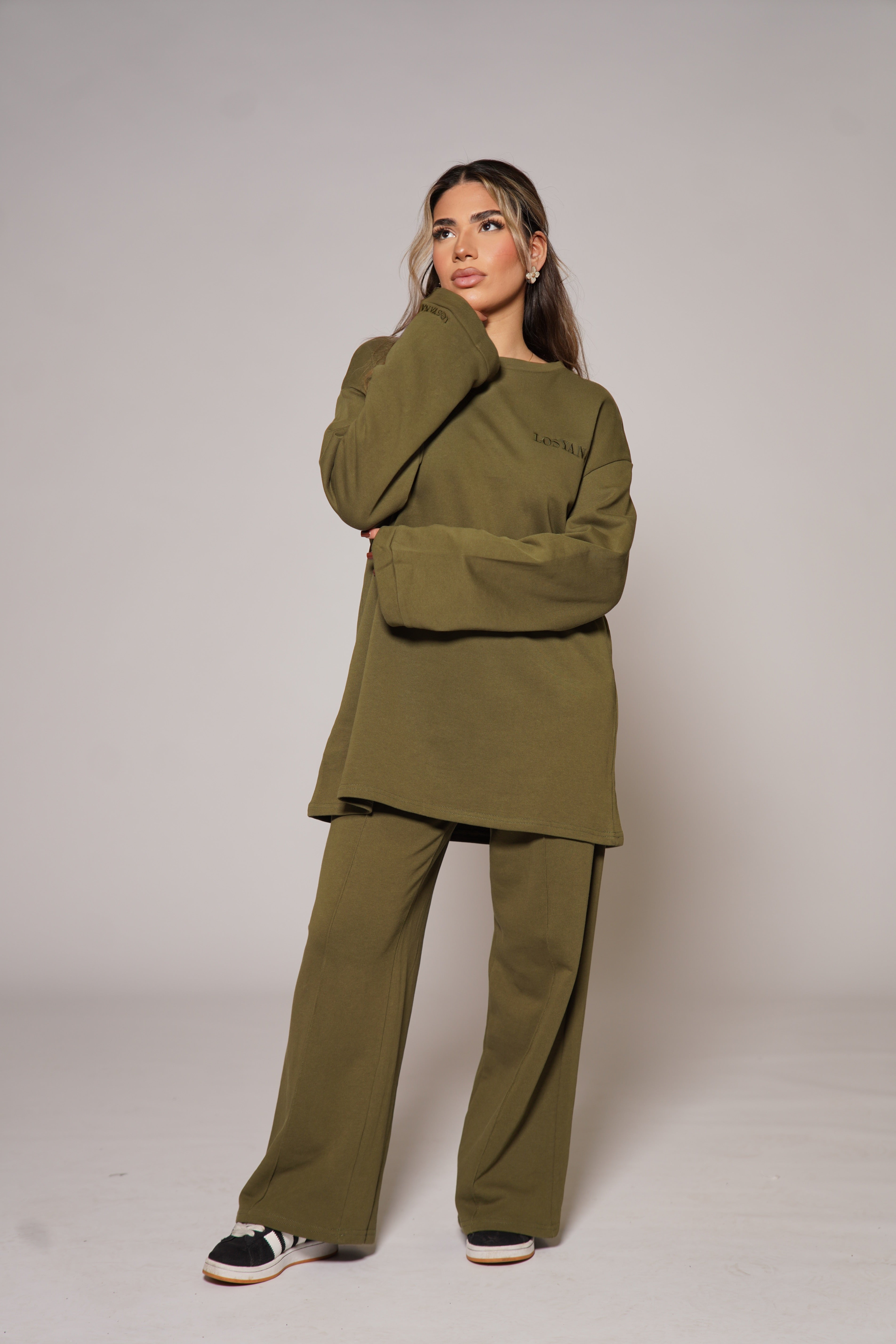 Lounge and Gym set - khaki green