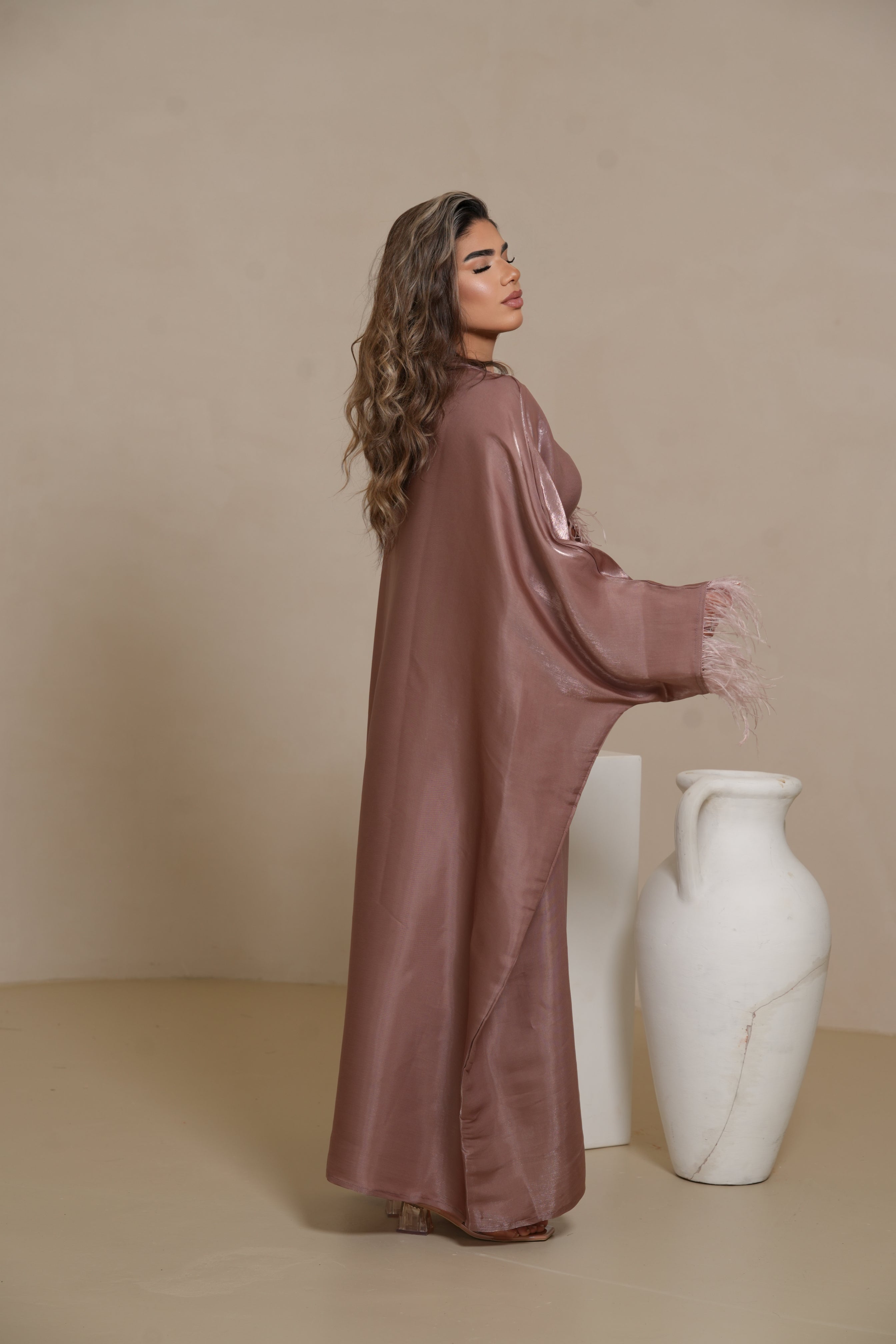 DXB Farasha Abaya - Velvet
